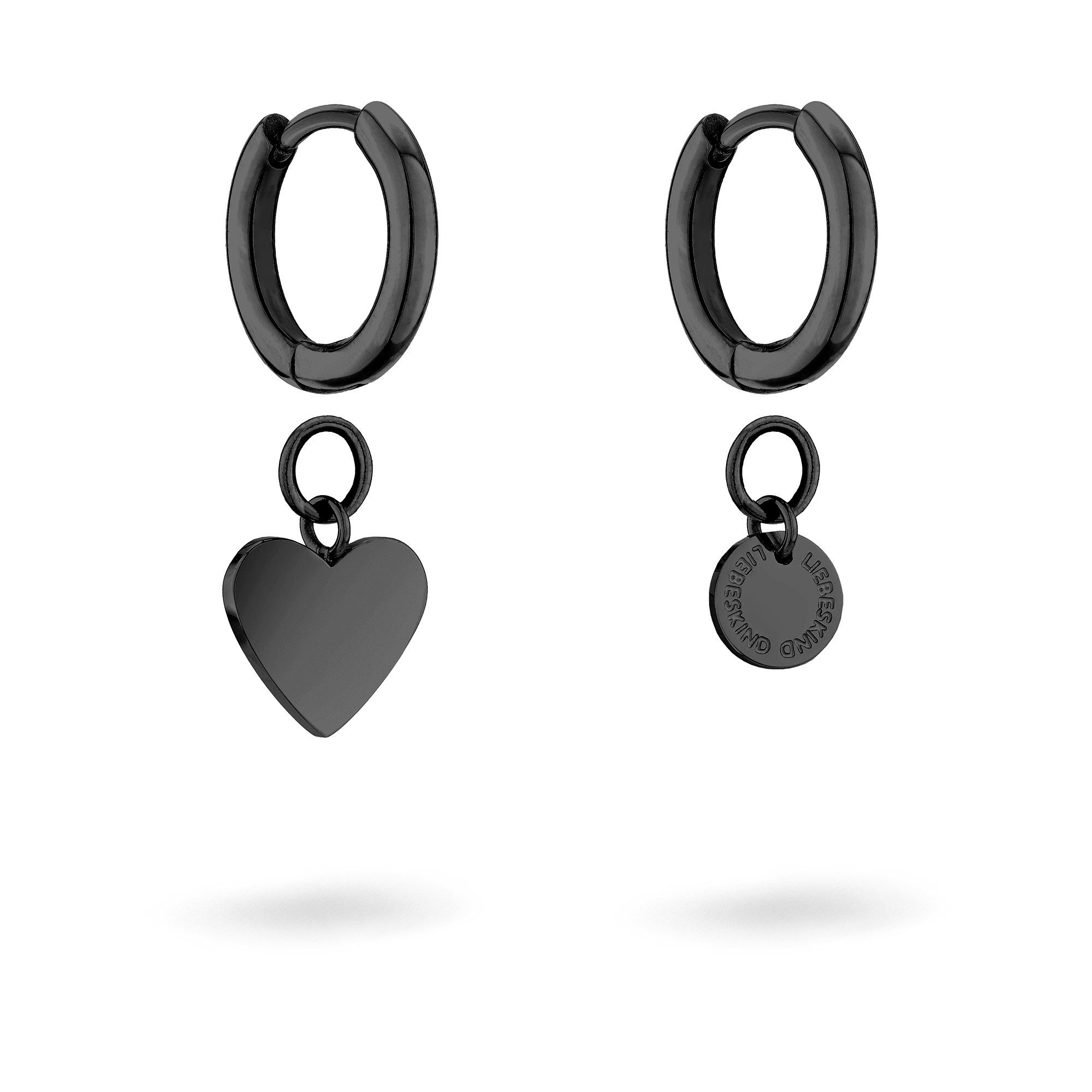 Liebeskind Berlin Paar creolen Sieraden RVS Layered Love LJ-1561 LJ-1595 LJ-1596 LJ-1597