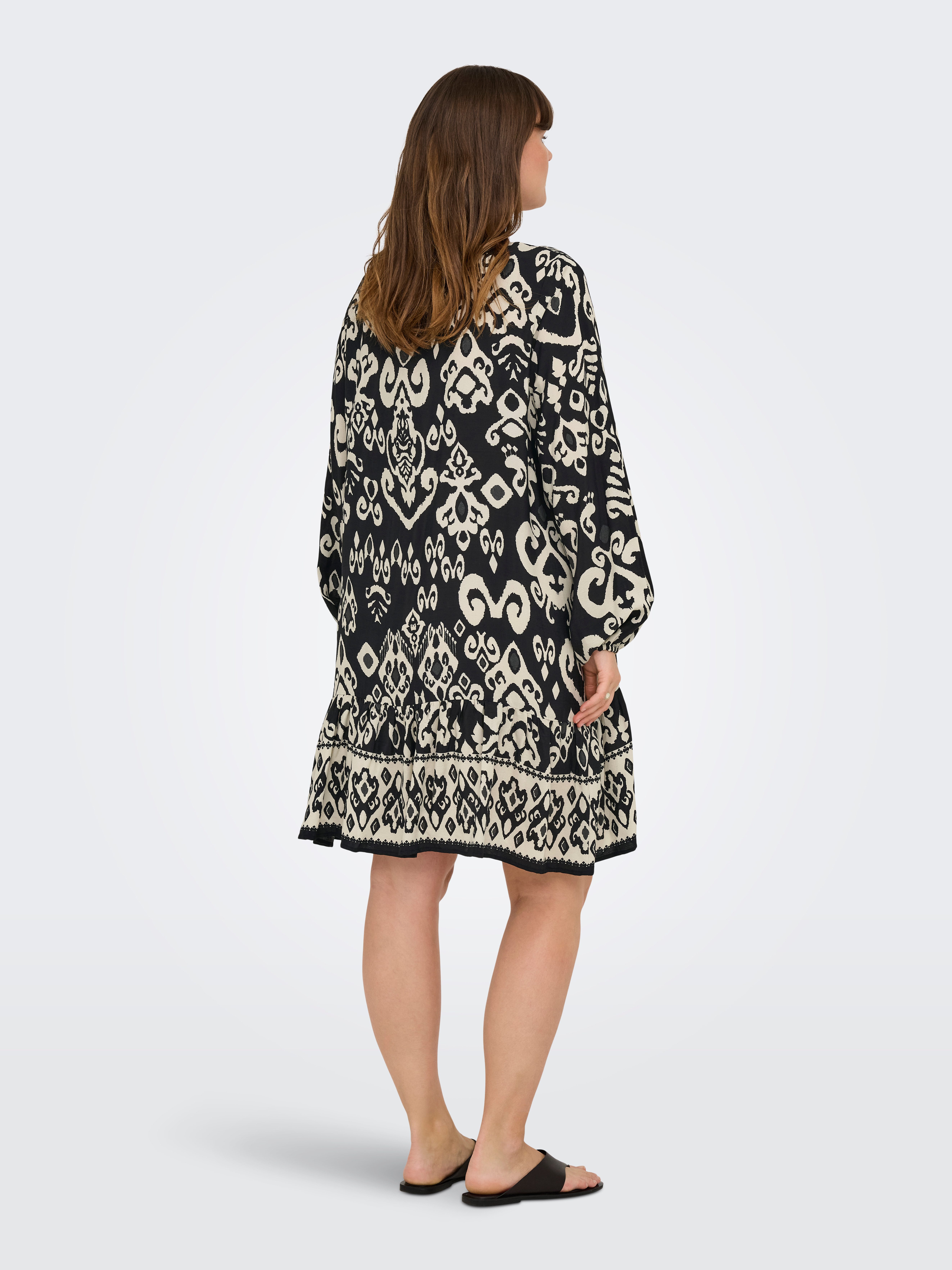 ONLY CARMAKOMA Zomerjurk CARAJA LS DRESS WVN NOOS