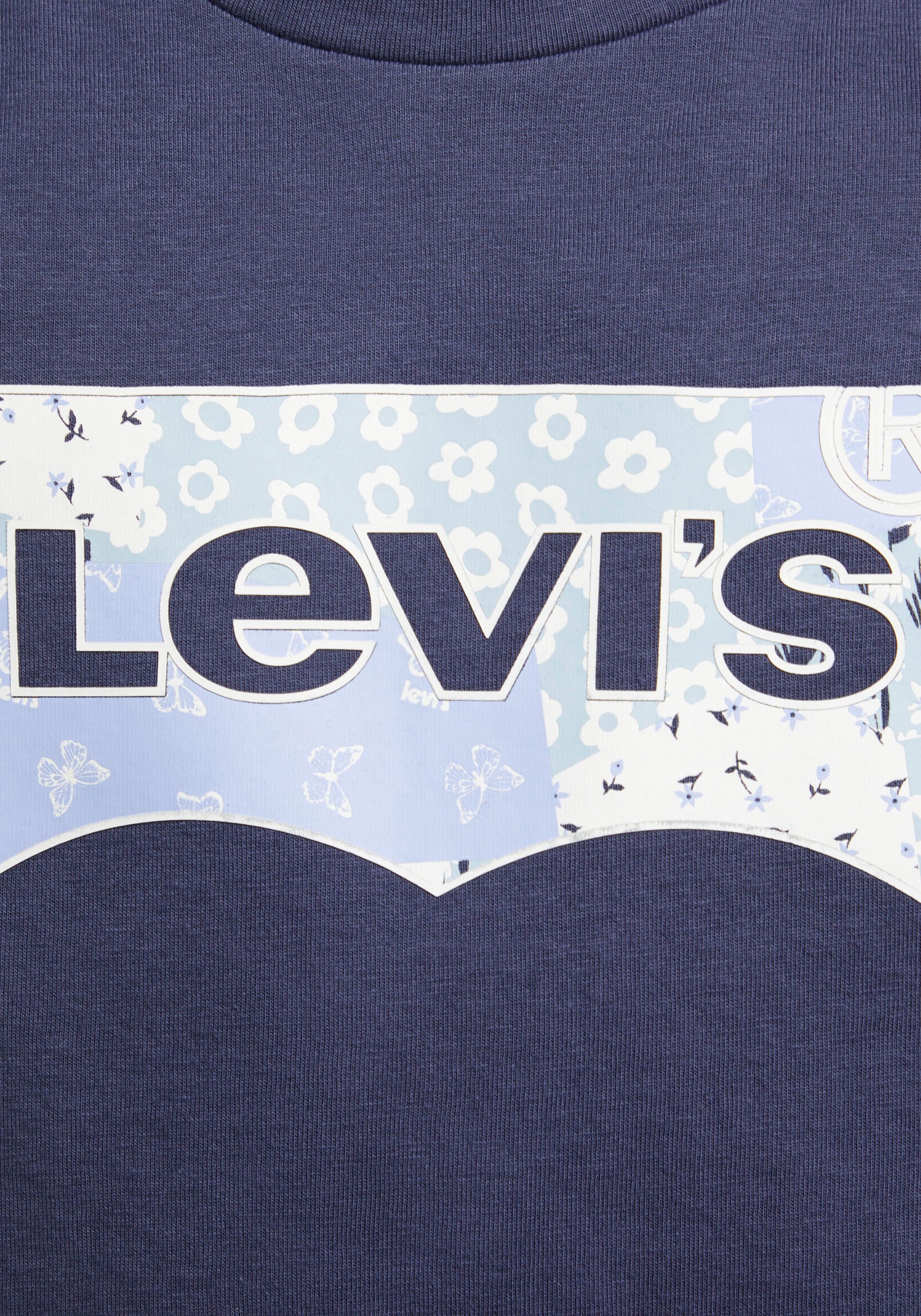 Levi's Kidswear Shirt met print LVG SS BANDANA BATWING TEE
