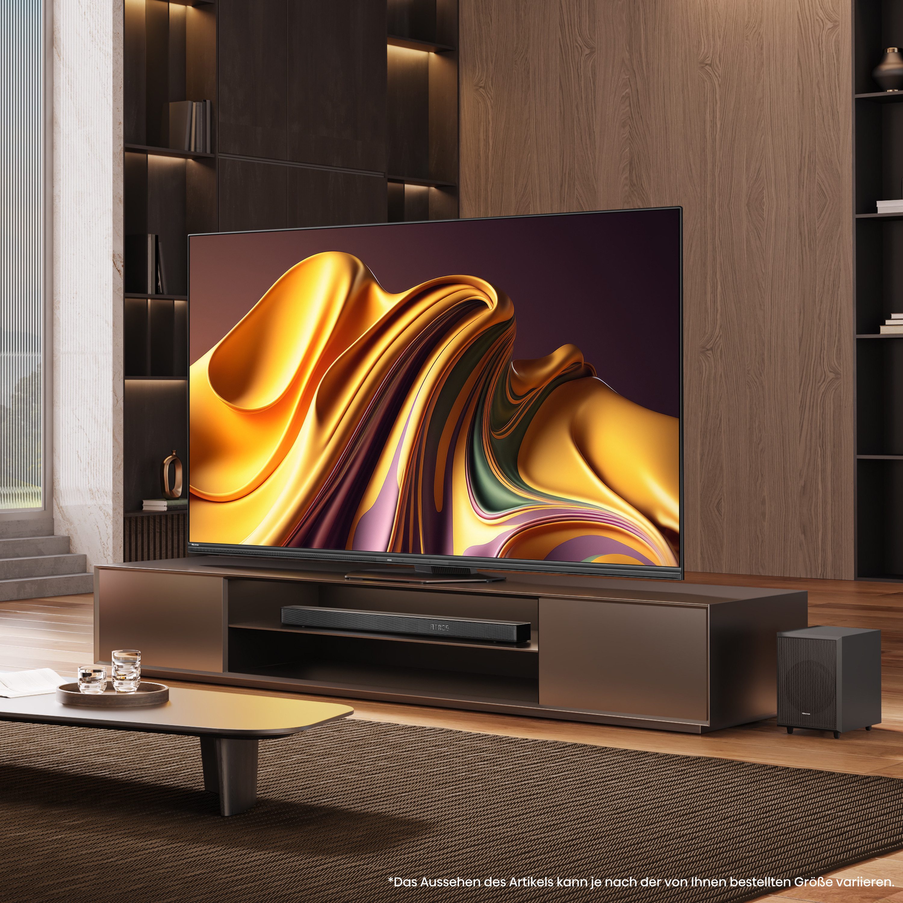 Hisense Mini-led-tv 65U8NQ, 164 cm / 65", 4K Ultra HD, Smart TV, 4k uhd, uled, mini led