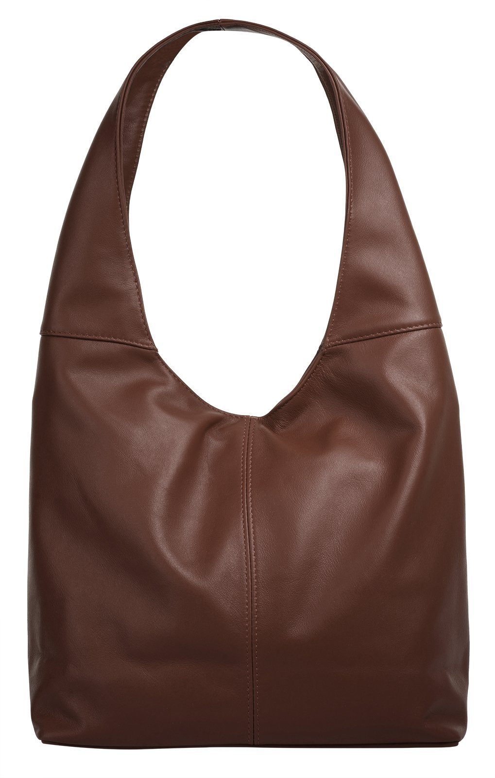 Piké Shopper echt leer, made in italy