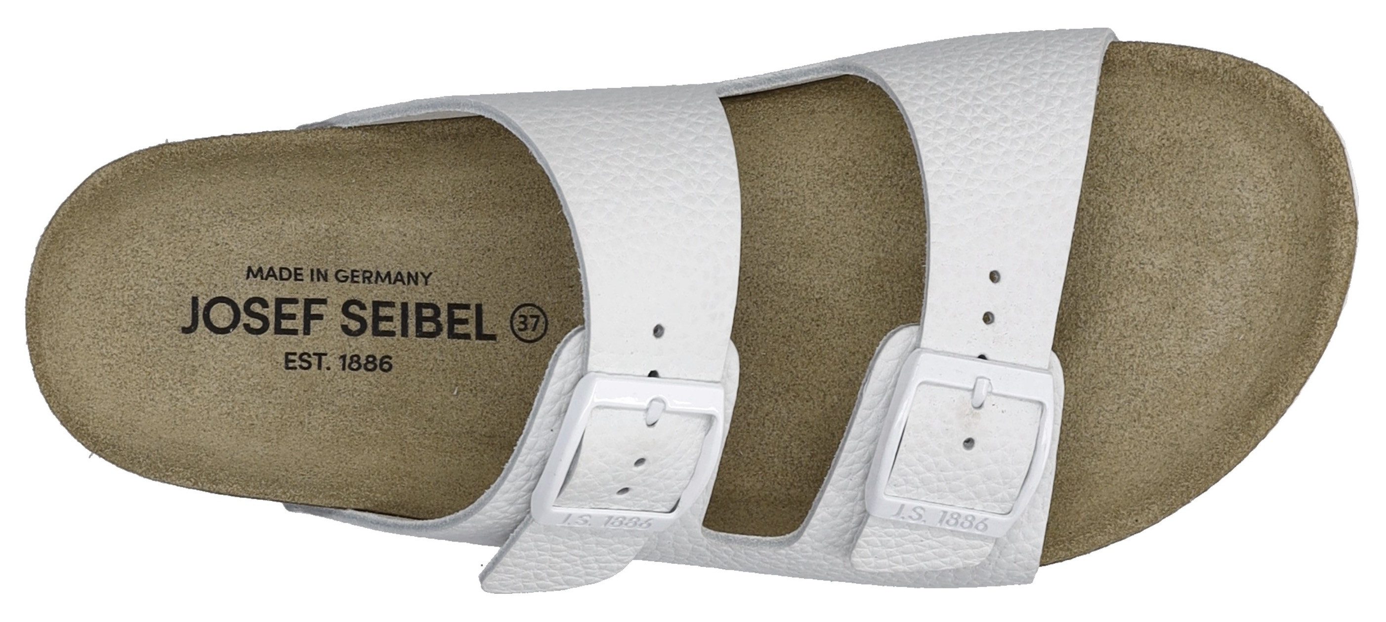 Josef Seibel Slippers Hermine 01 plateau sandaal, zomerschoen, pantoffel met comfortabel voetbed