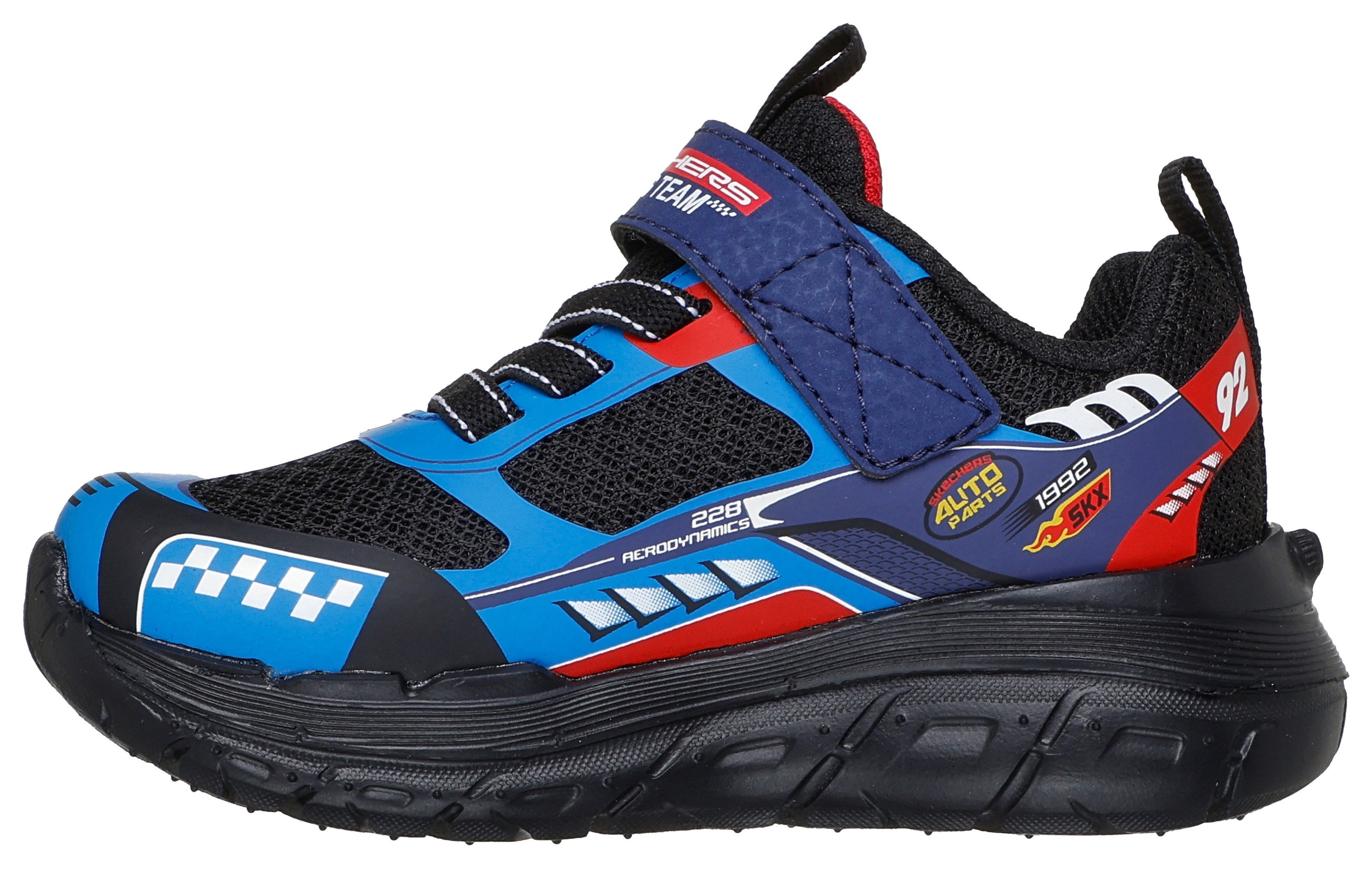 Skechers Babyschoentjes SKECH TRACKS Sneakers met veel coole prints, maatsjabloon om te downloaden