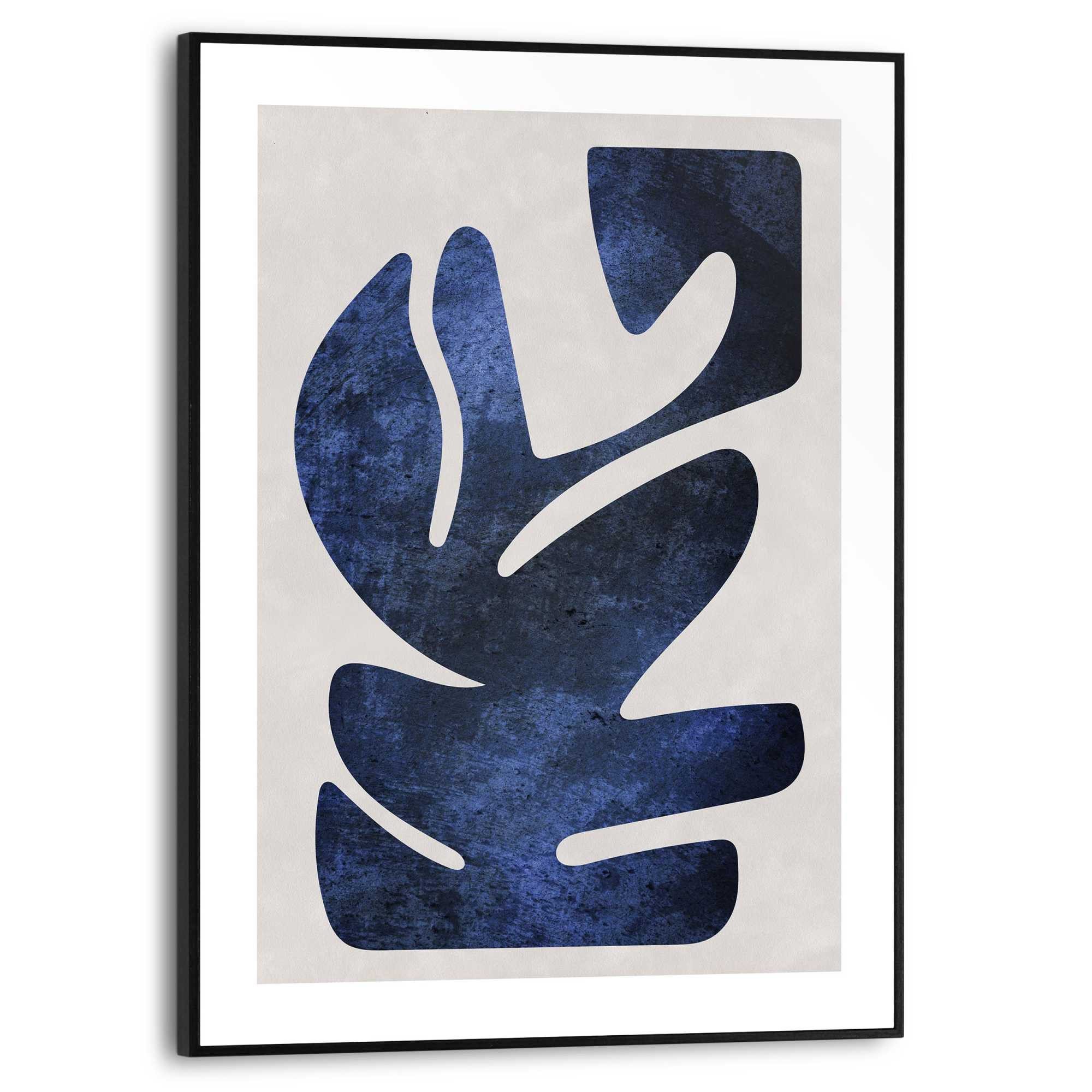 Reinders! Artprint met lijst Resemblance Blue