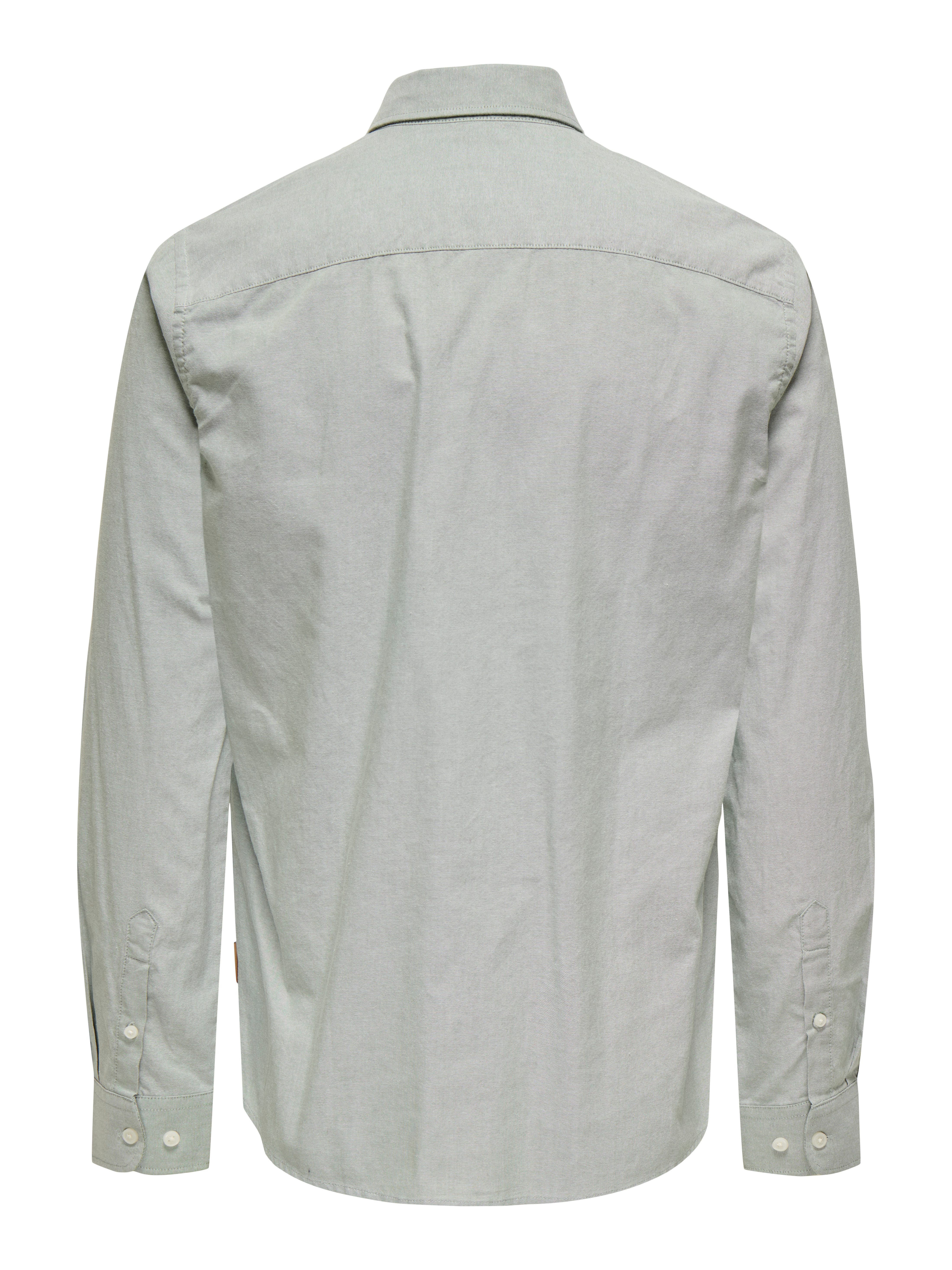 ONLY & SONS Overhemd met lange mouwen ONSALVARO SLIM LS OXFORD SHIRT NOOS