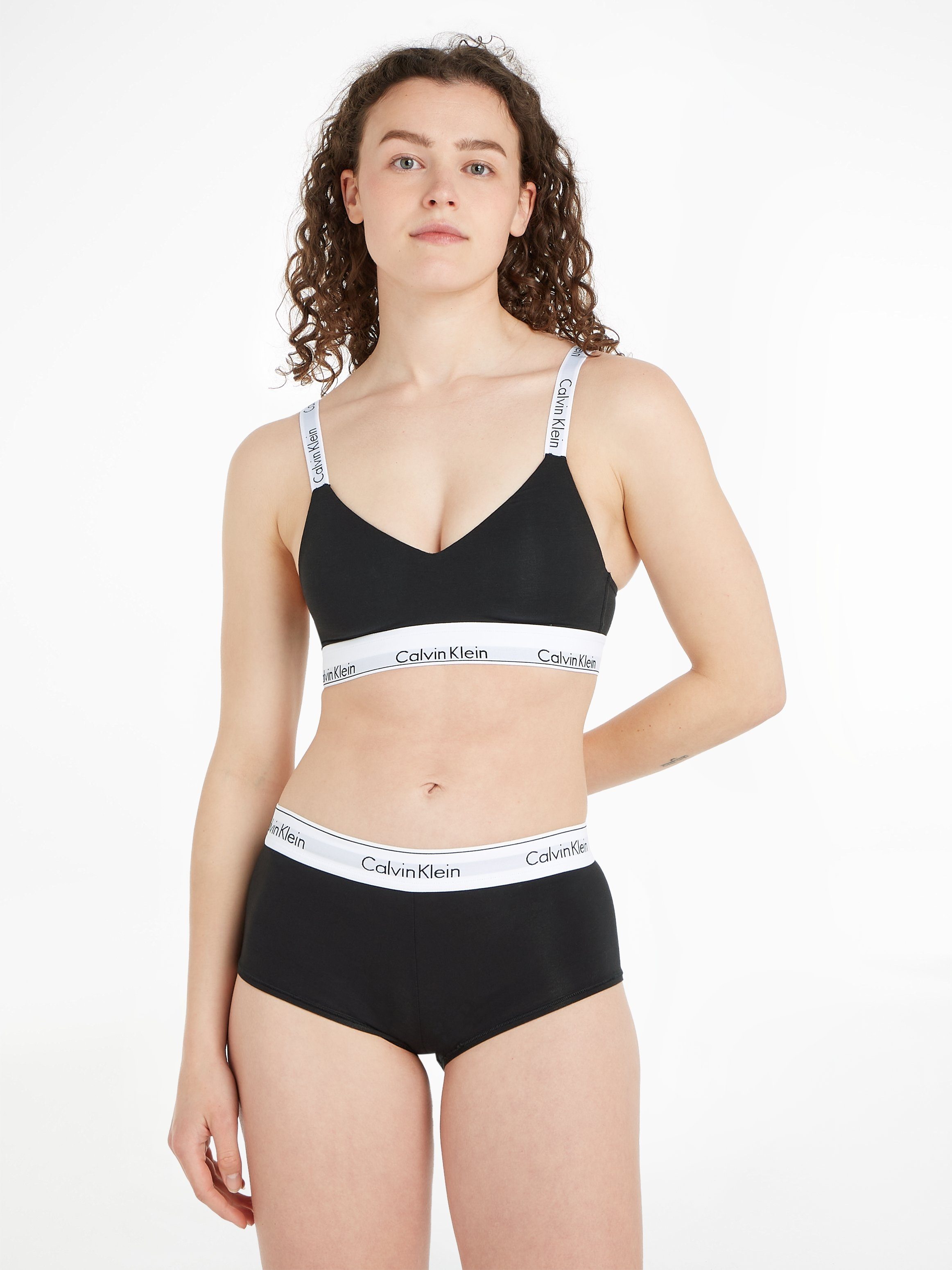Calvin Klein Hipster Modern Cotton met brede boord