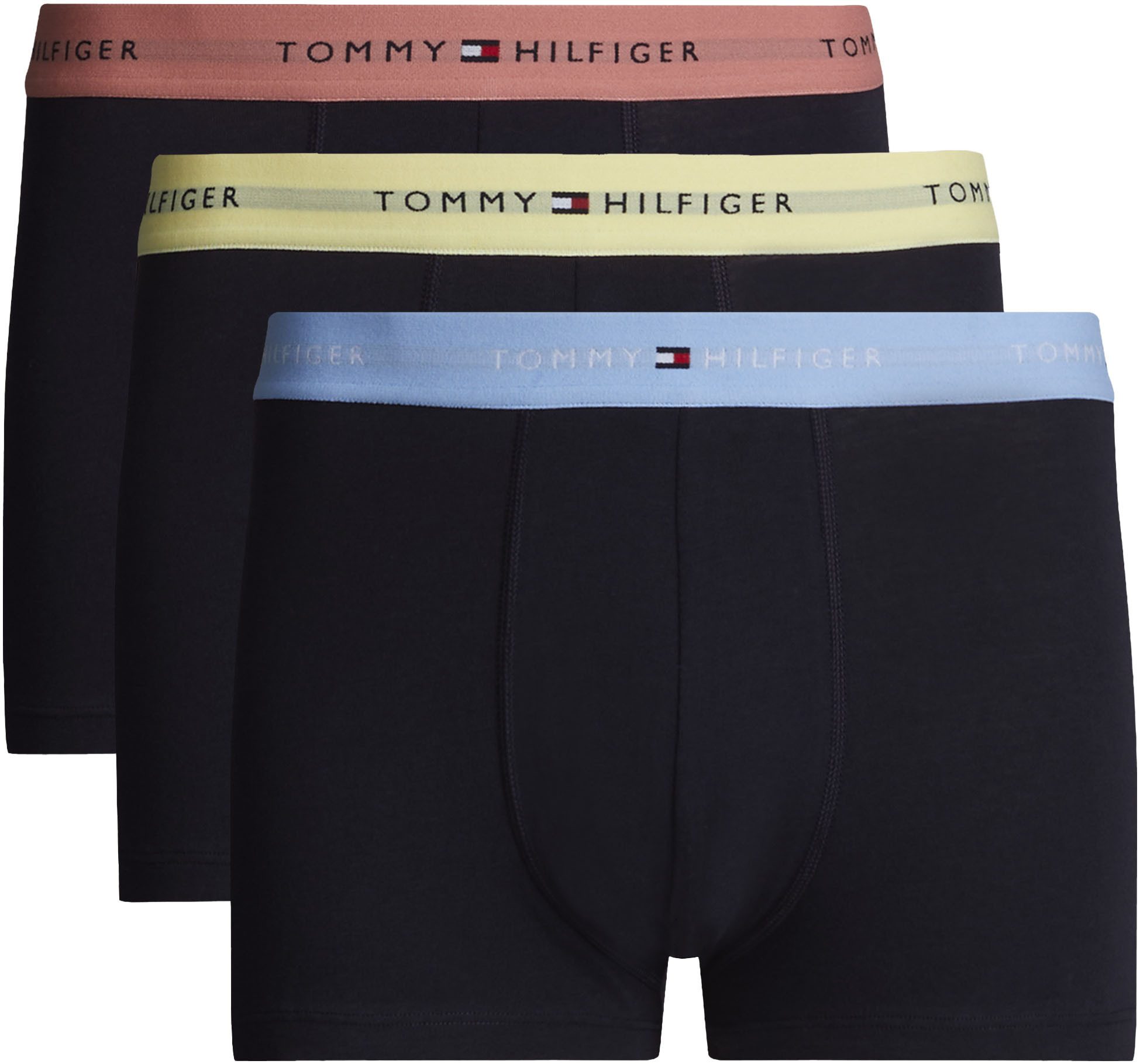 Tommy Hilfiger Underwear Trunk 3P WB TRUNK met elastische logo-band (3 stuks)