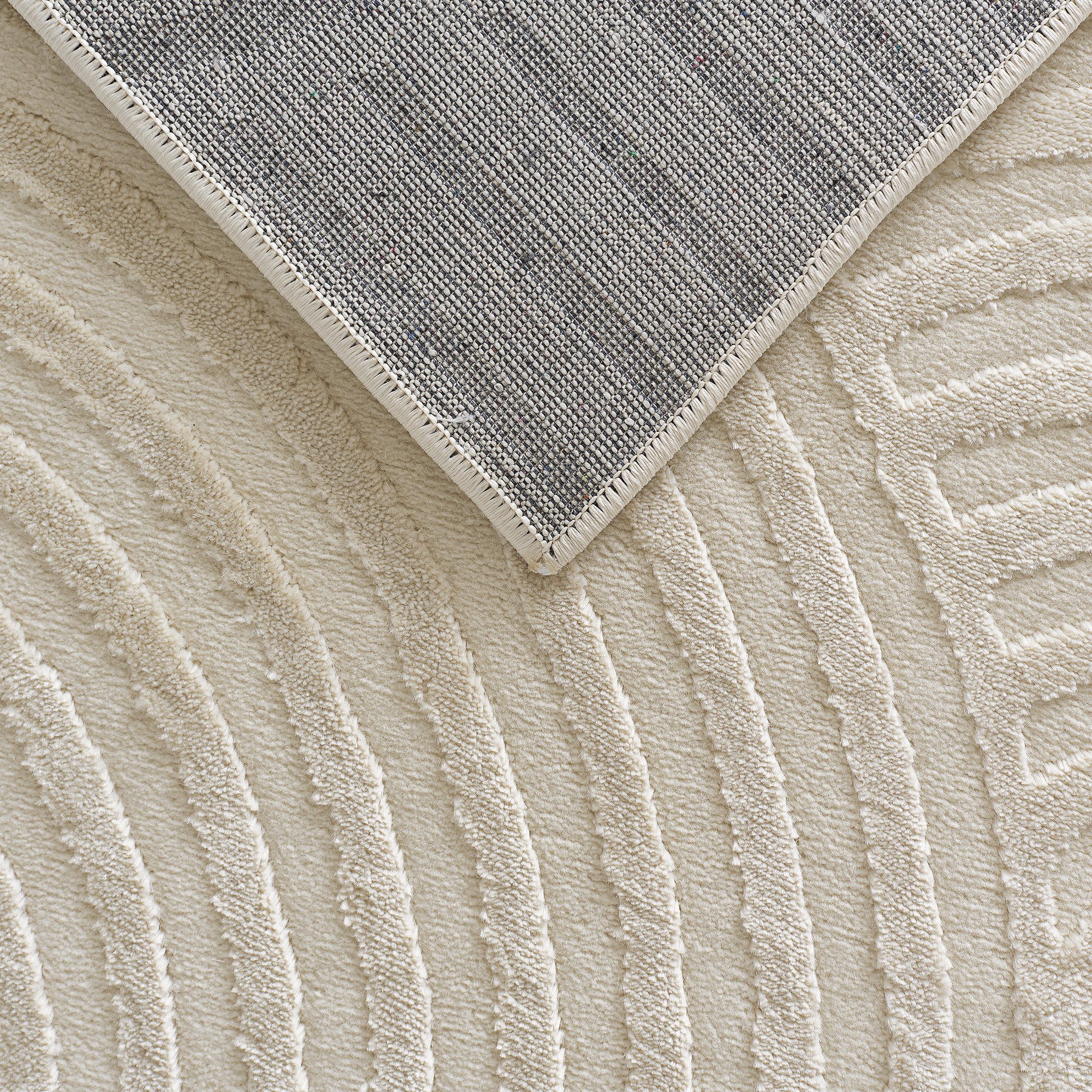 Sehrazat Vloerkleed Rio 1500 Zachte kleuren, modern ontwerp, duurzaam, elegantie ontmoet comfort
