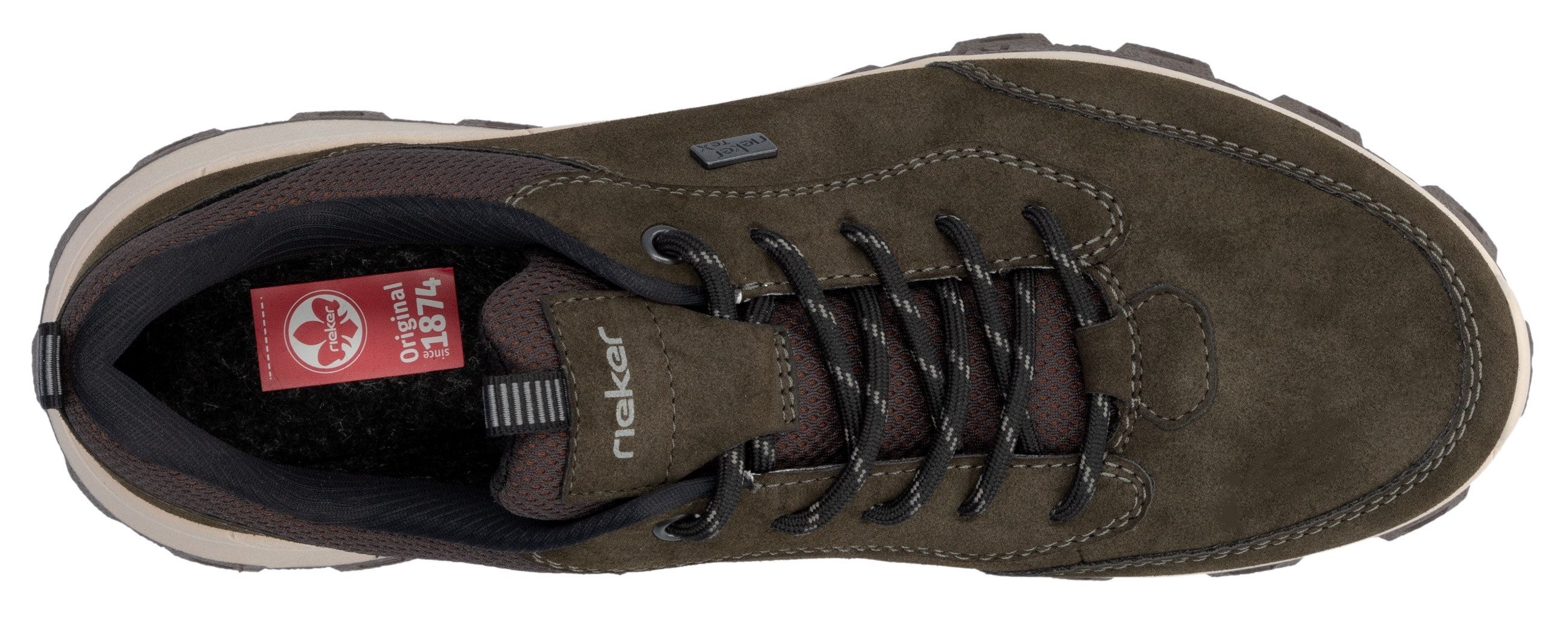 Rieker Sneakers outdoorschoen, lage schoen, veterschoen met tex-membraan