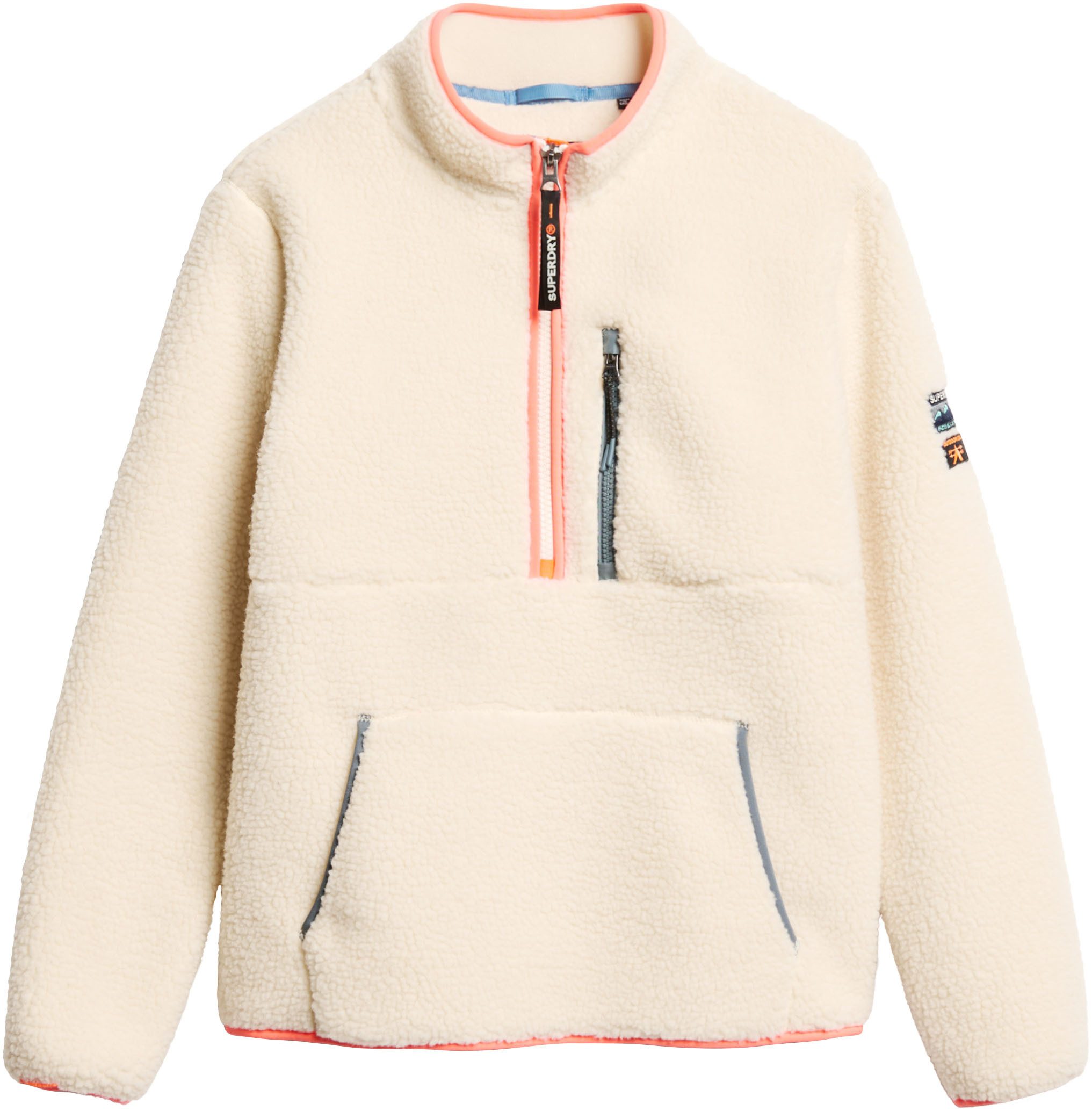 Superdry Fleecetrui OUTDOOR HALF ZIP FLEECE