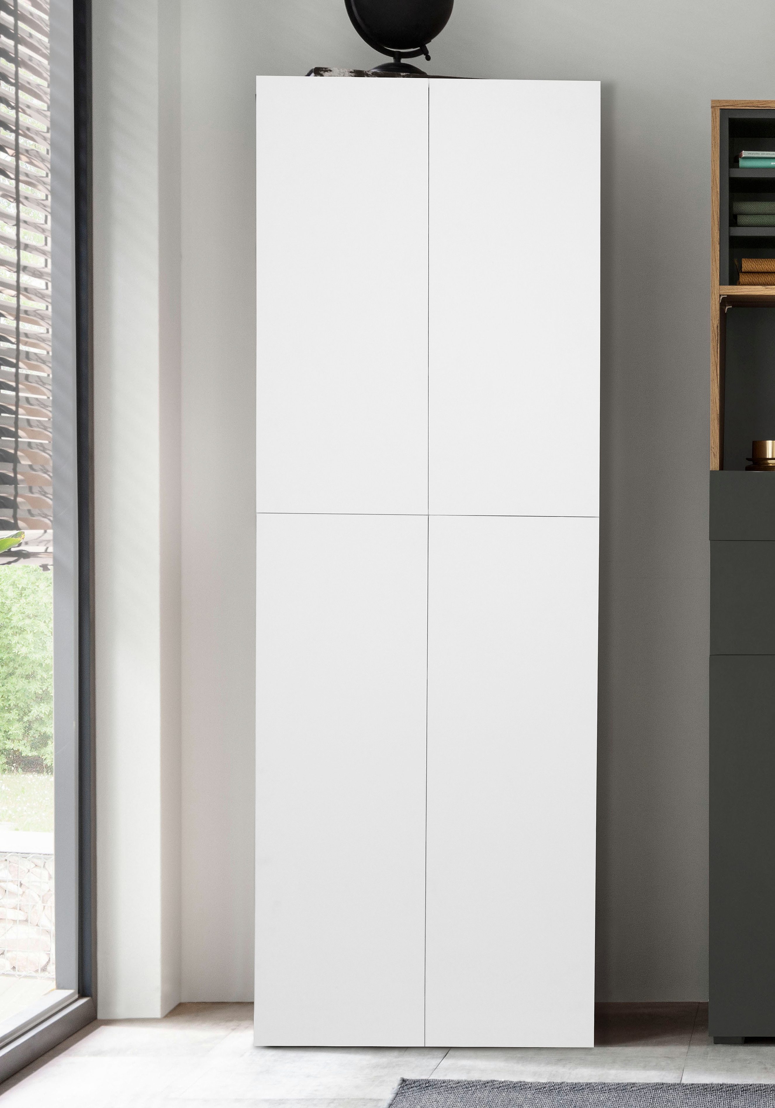 INOSIGN Archiefkast Jarvie Multifunctionele kast, push-to-open, 5 verstelbare legplanken, 60x180 cm