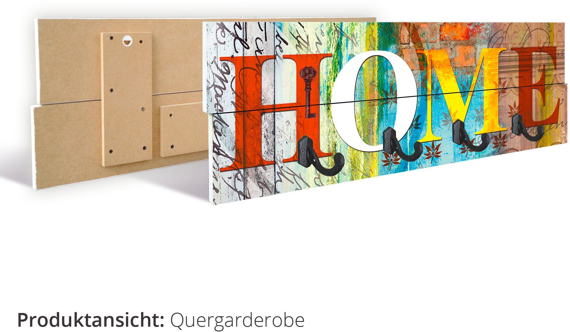 Artland Kapstok Creatief element rood voor uw artdesign