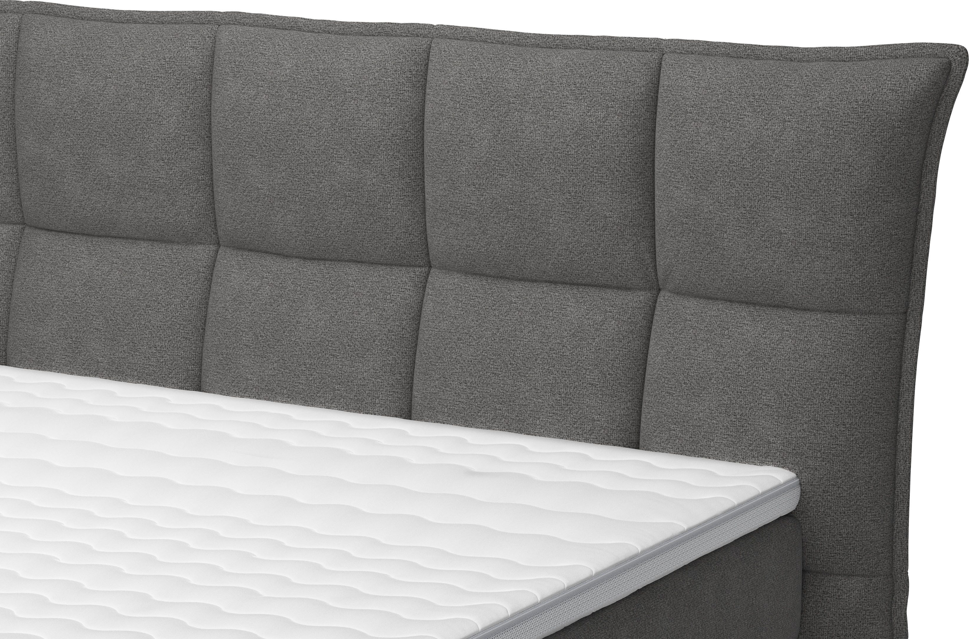 COTTA Boxspring Sarah inclusief topper, 2 matraskernen, hardheden h2, h3 of h4