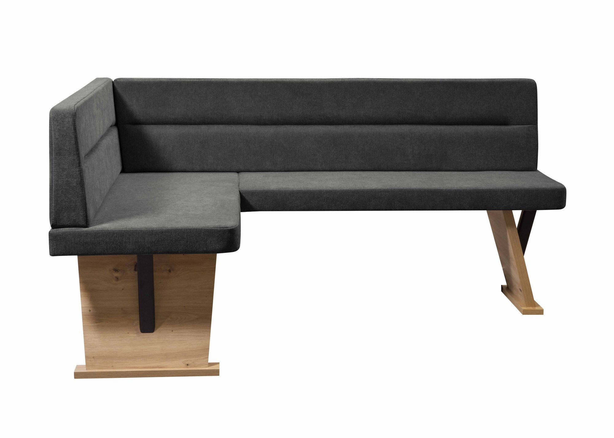 Home affaire Eethoek Laros zitgroep, hoekbank, stoelen, tafel perfect voor keuken, eetkamer, woonkamer, bestseller (set, 4-delig)