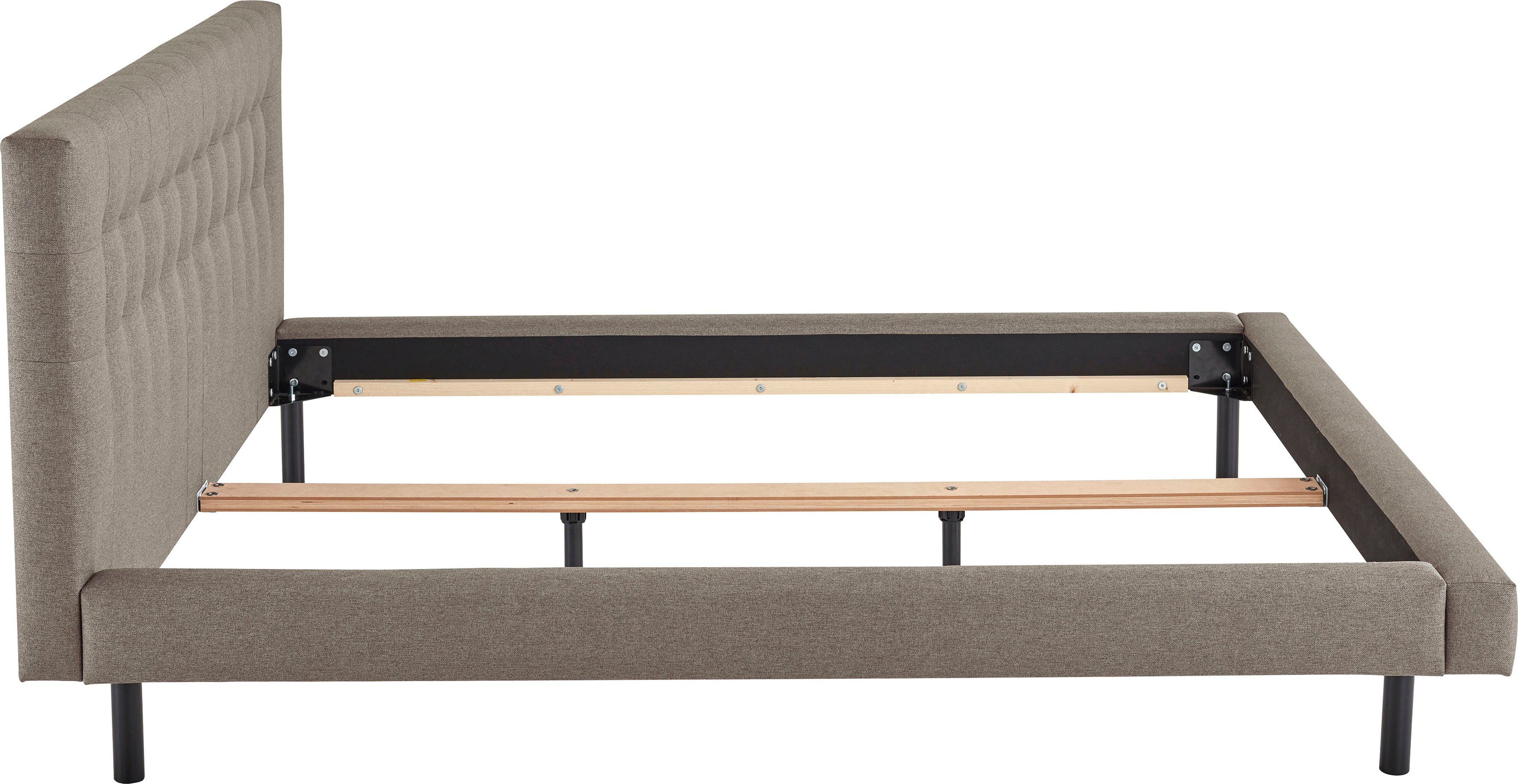 andas Gestoffeerd bed Tobjörn Met breed futonframe