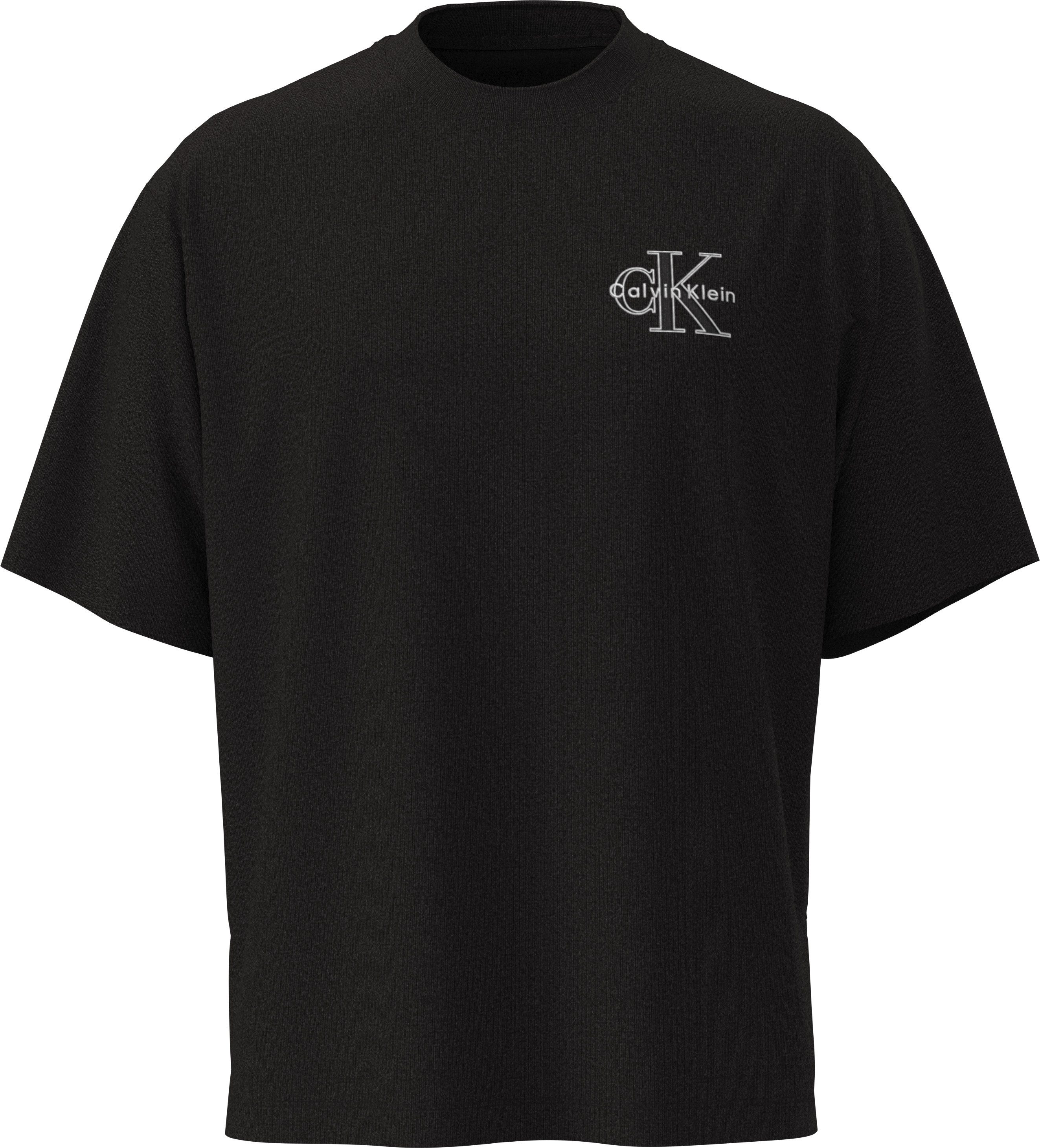 Calvin Klein T-shirt A- SS REL SEASONAL MONOLOGO TEE