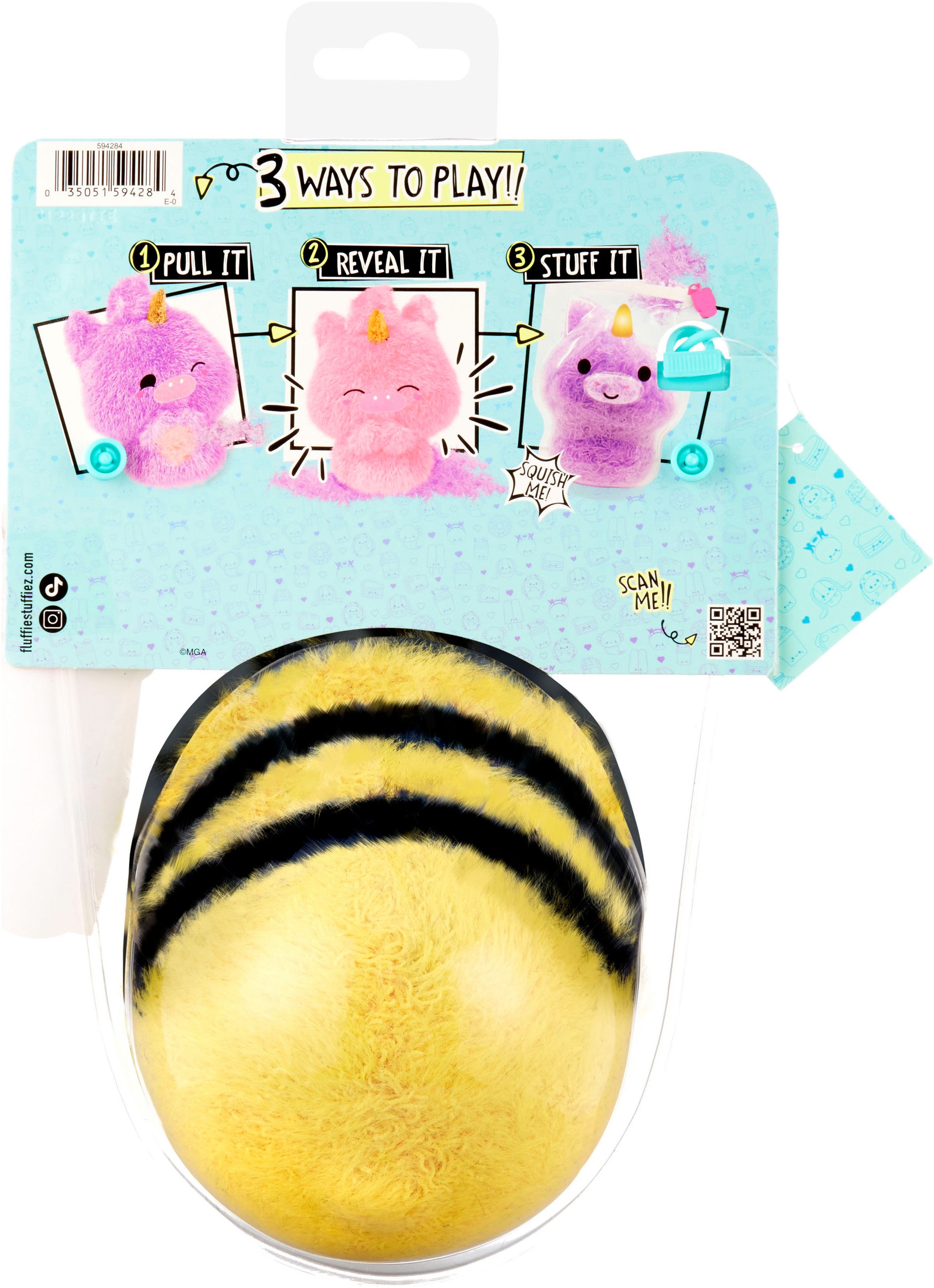 Fluffie Stuffiez Pluchen knuffel Fluffie Stuffiez Small Plush - Bee/ Lady Bug