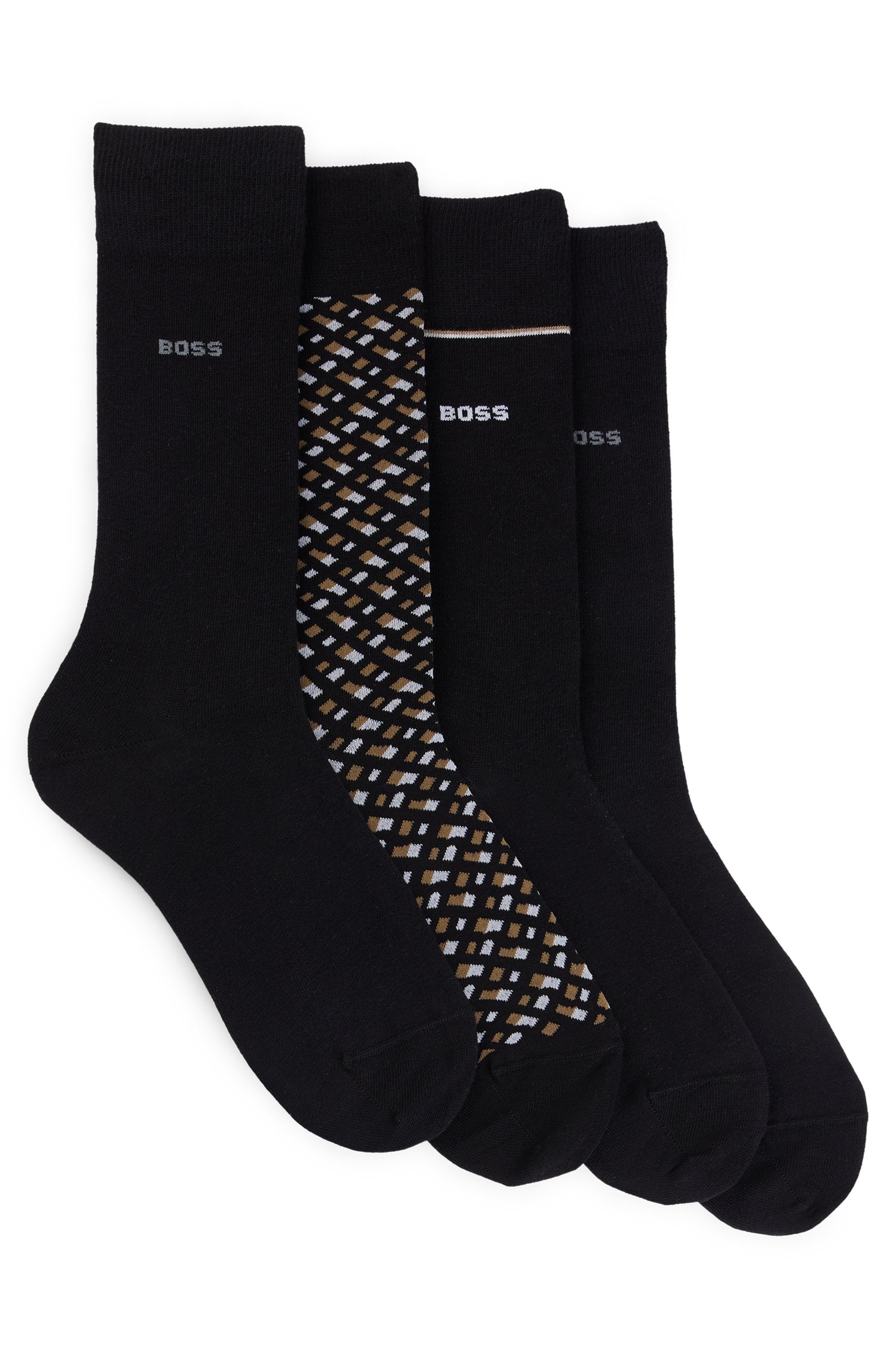 BOSS Business-sokken (set 4 paar 4)