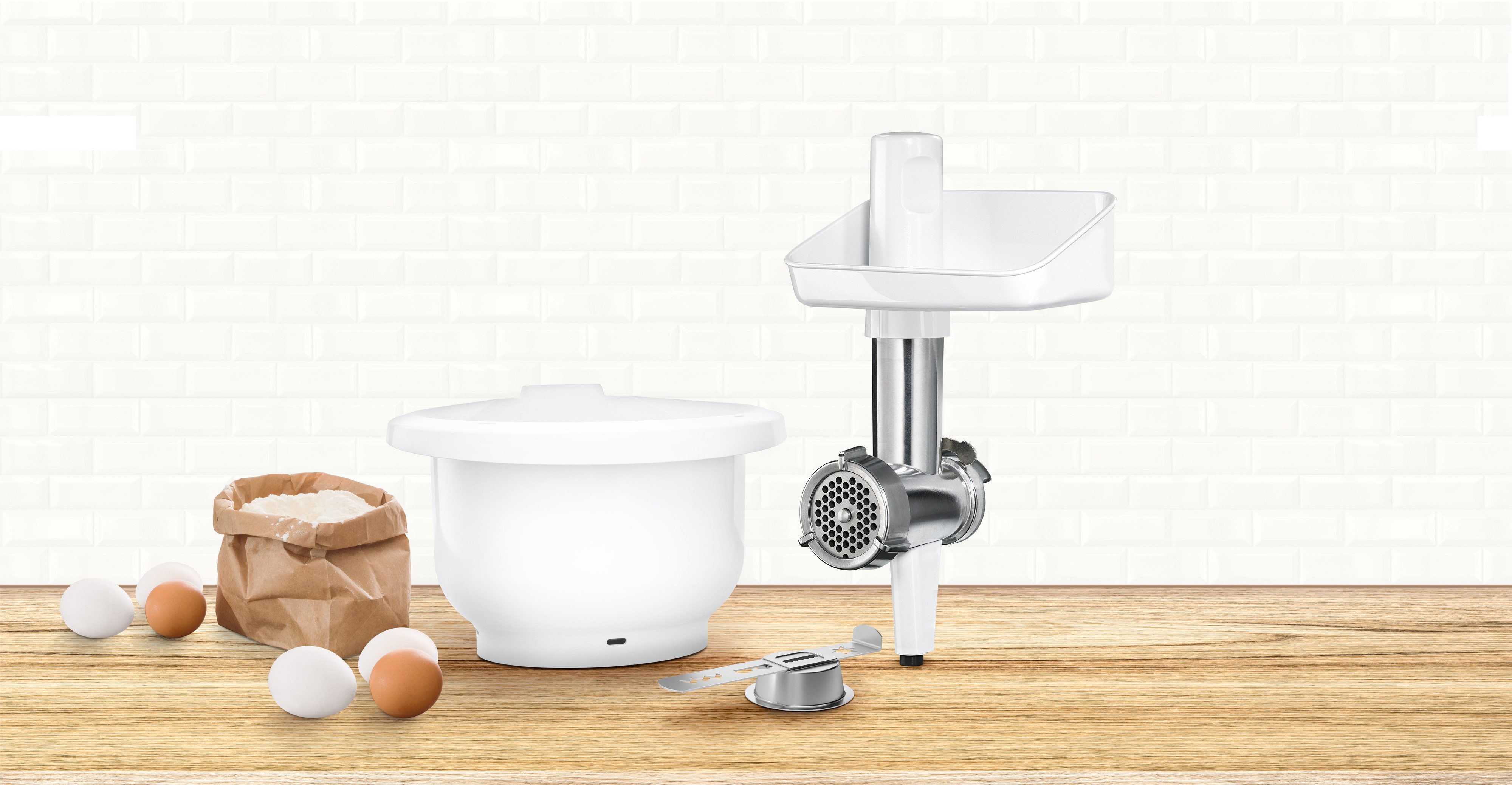 BOSCH Keukenmachine accessoireset BakingSensation Set MUZS2BS (7-delig)