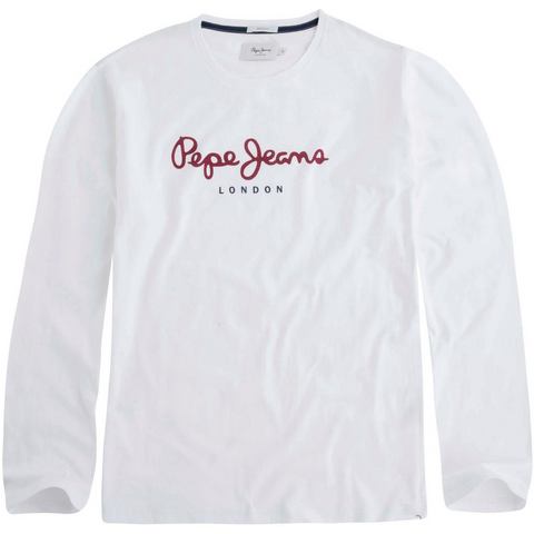 NU 20% KORTING: Pepe Jeans Shirt met lange mouwen EGGO LONG