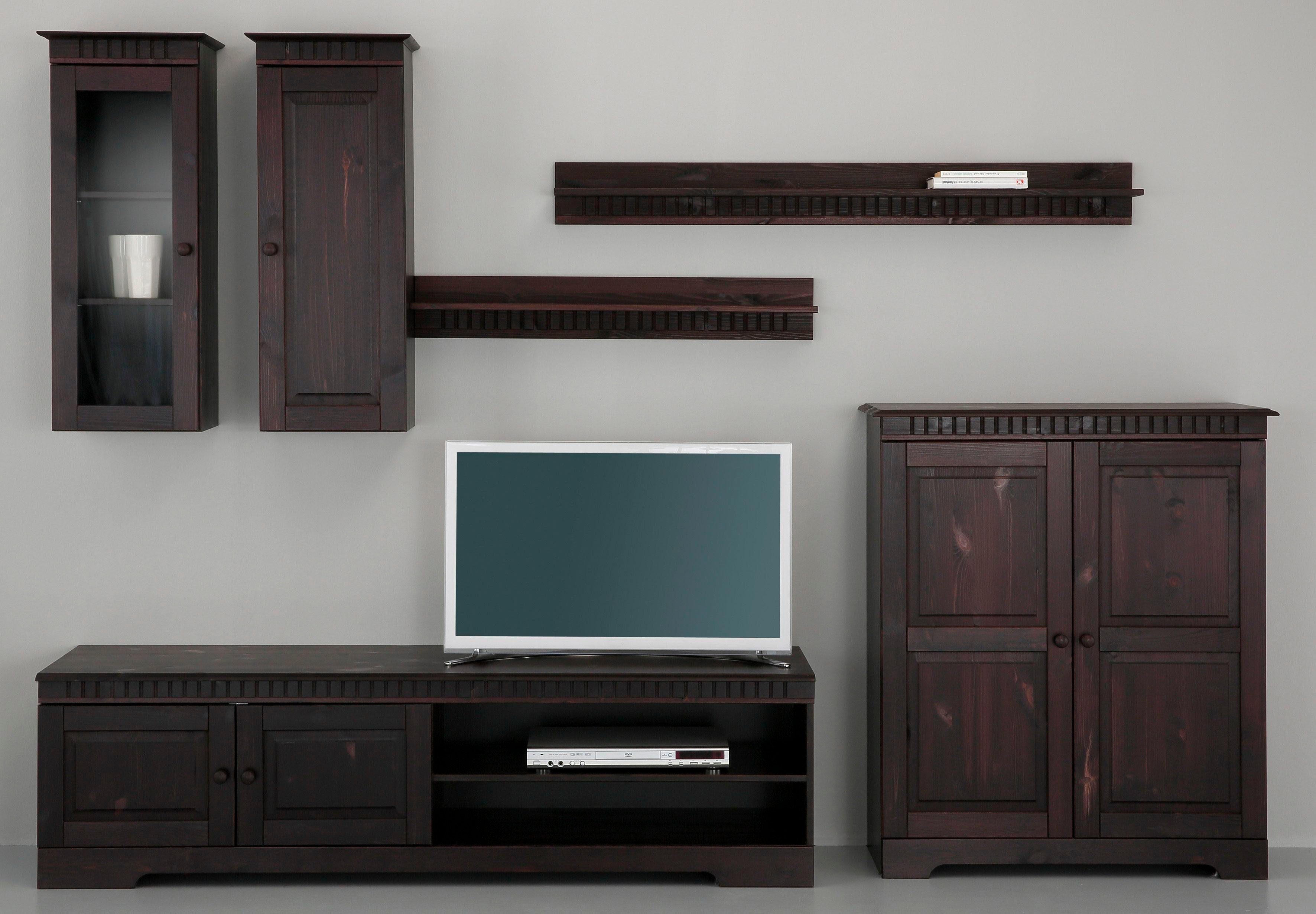 Home affaire Wandmeubel Set van: 2 hangende kasten, tv-meubel en kast (set, 4-delig)