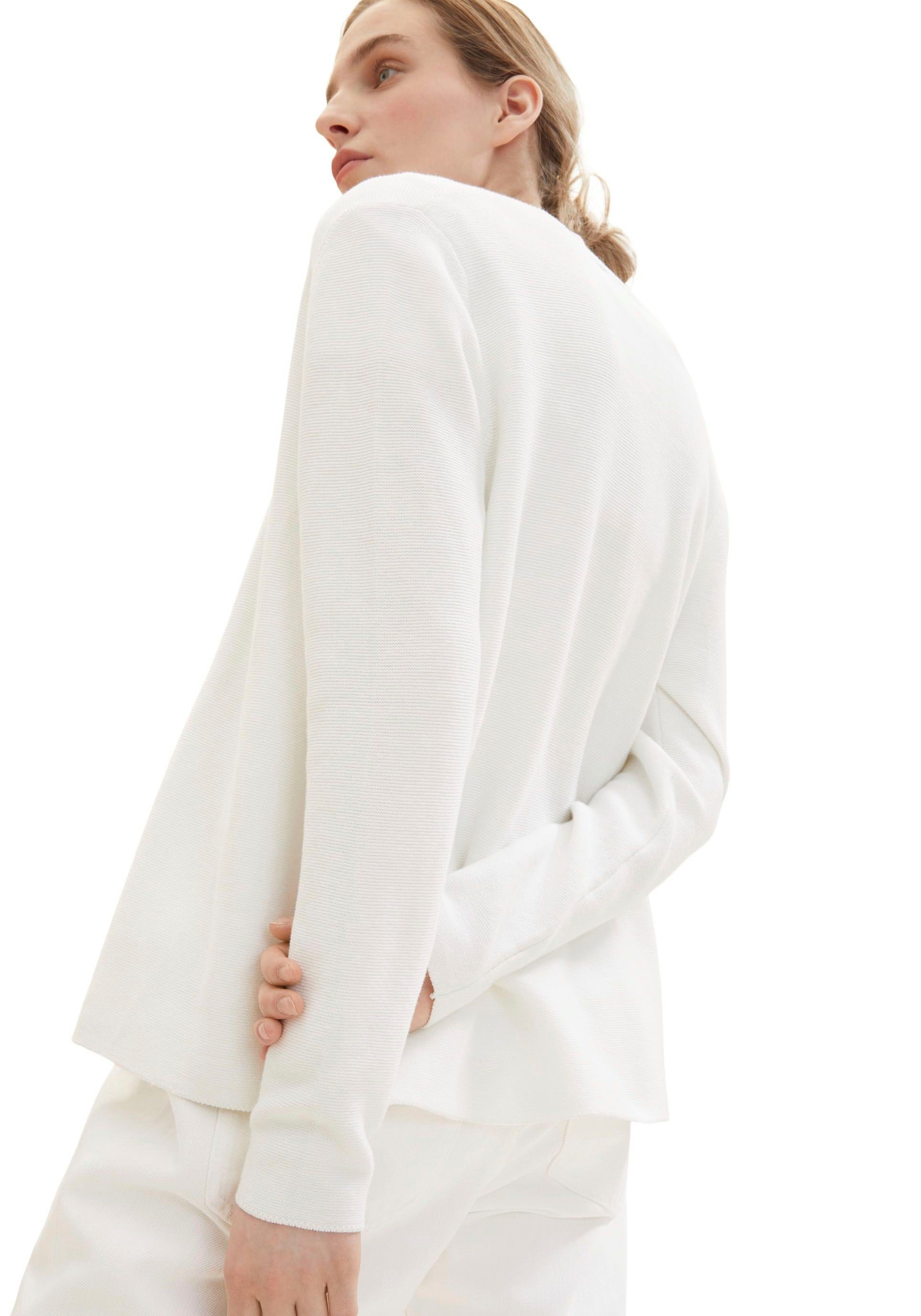 Tom Tailor Cardigan met een fijne structuur