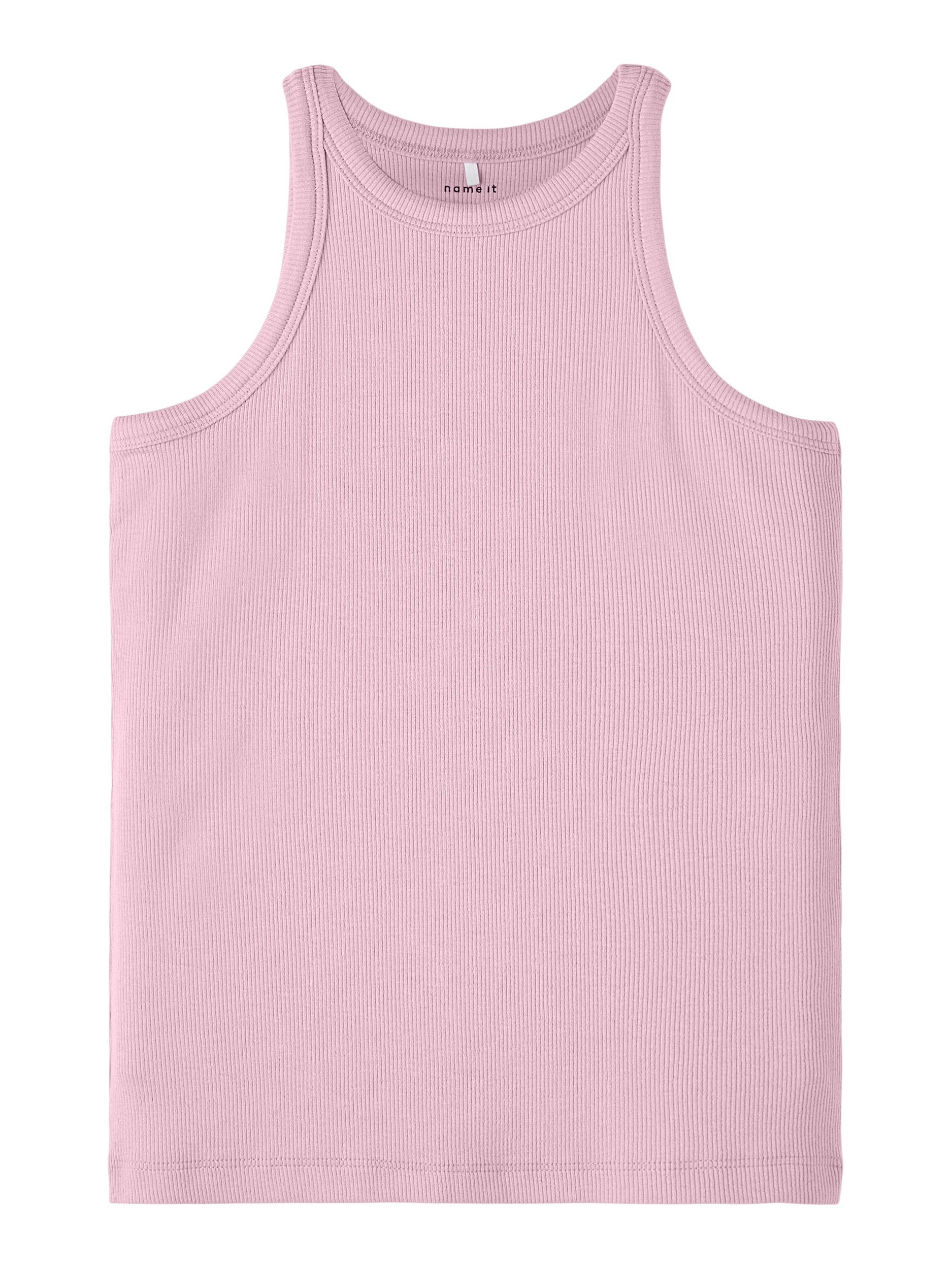 Name It Geribde tanktop NKFKAB SL SLIM TOP NOOS