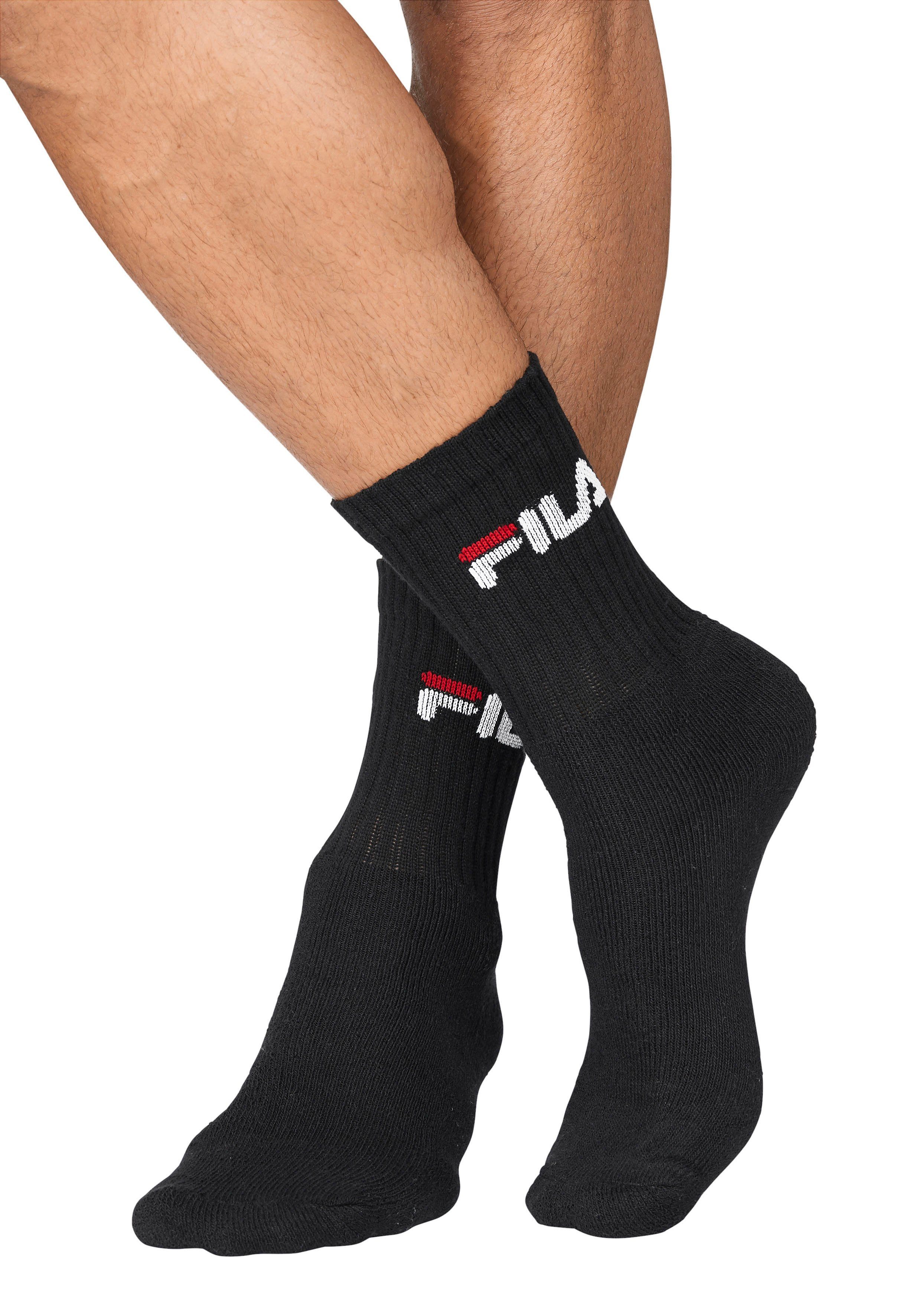 Fila Tennissokken UNISEX CREW TENNIS FULL TERRY SOCKS (6 paar, Set van 6)