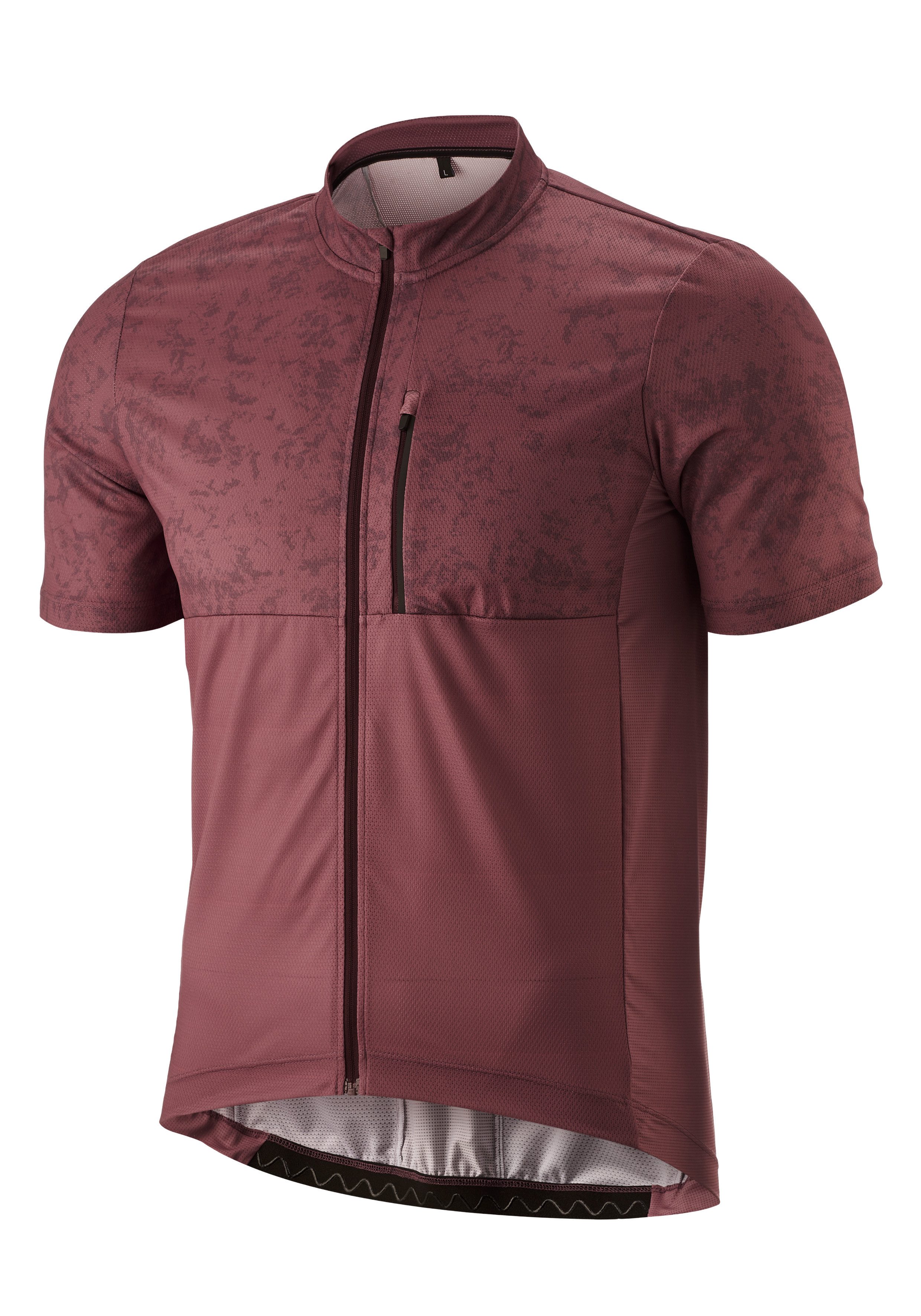 Gonso Fietsshirt PRESEGNO Heren fiets shirt met korte mouwen, ademend fiets tricot met achterzak