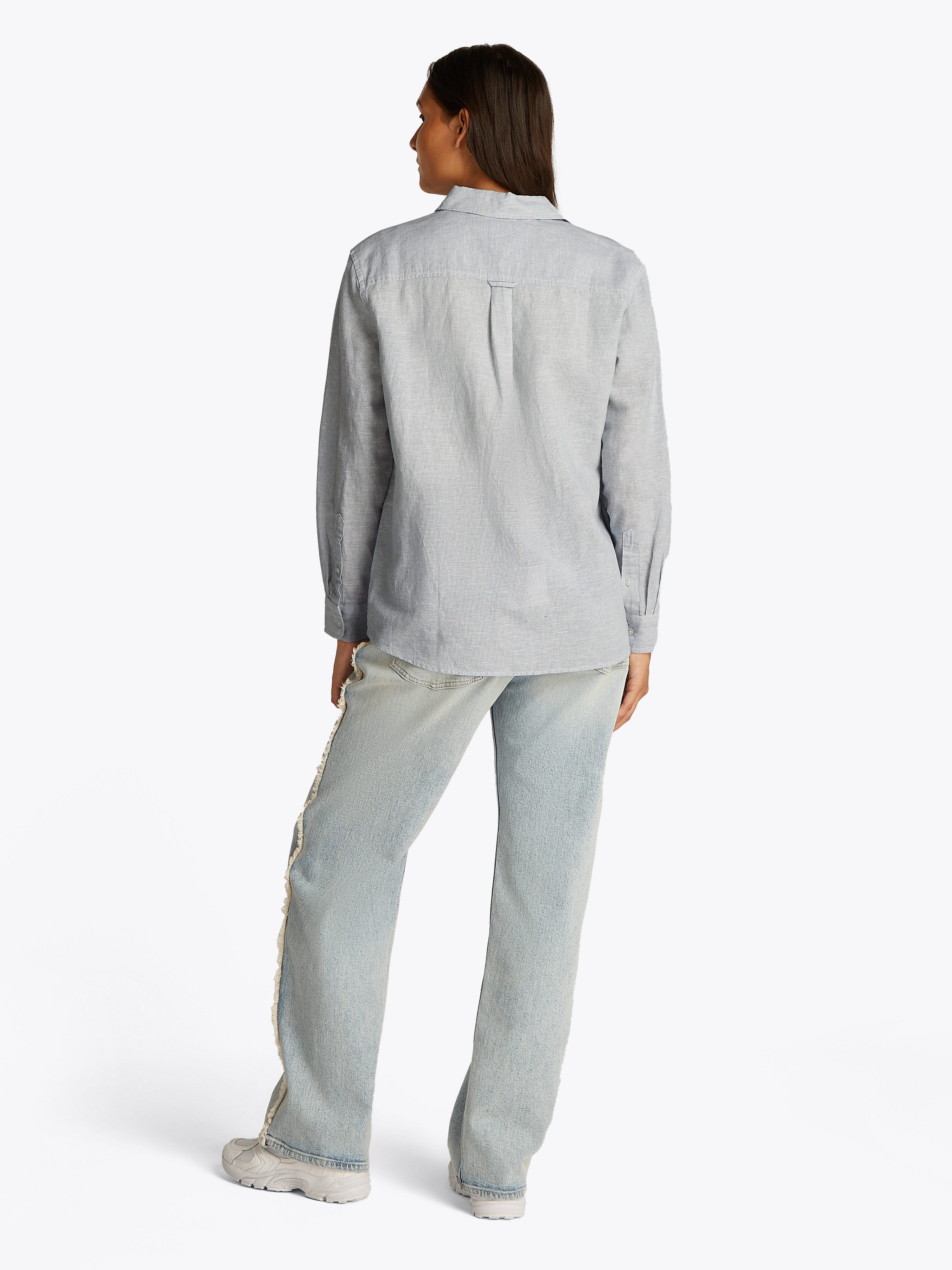 TOMMY JEANS Overhemdblouse TJW RLX LINEN SHIRT