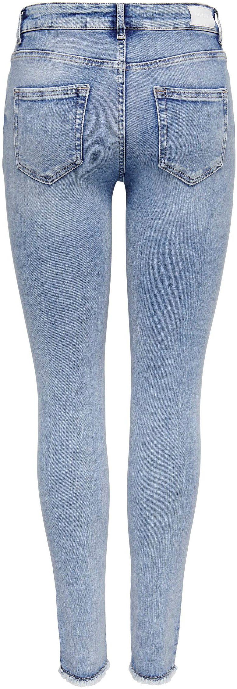 Only Ankle jeans ONLBLUSH MID SK ANK RAW DNM REA694 NOOS
