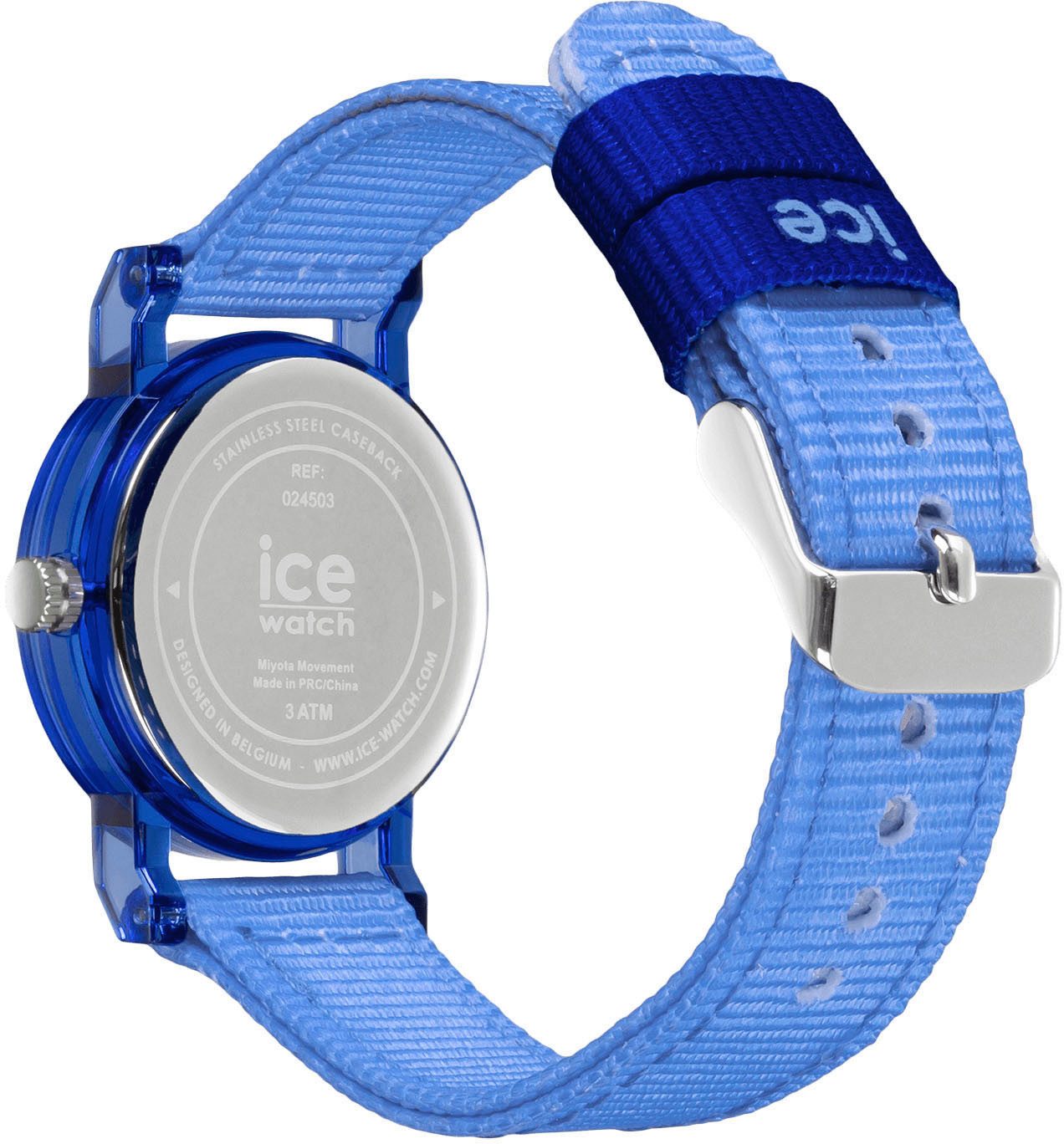 ice-watch Kwartshorloge ICE learning - Boy - Extra Small - 3H Armbandhorloge, kinderen, leershorloge, jongens, schoolbegin, cadeau-idee, dinosaurus