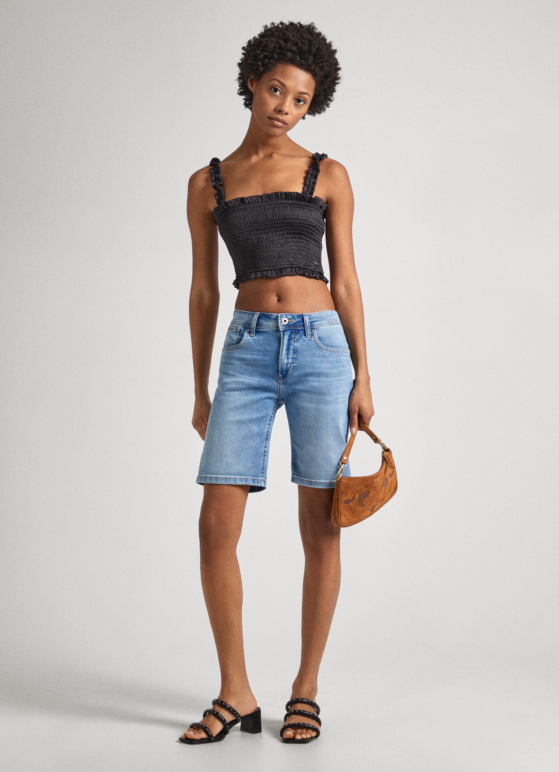 Pepe Jeans Slim fit jeans Shorts SLIM SHORT MW
