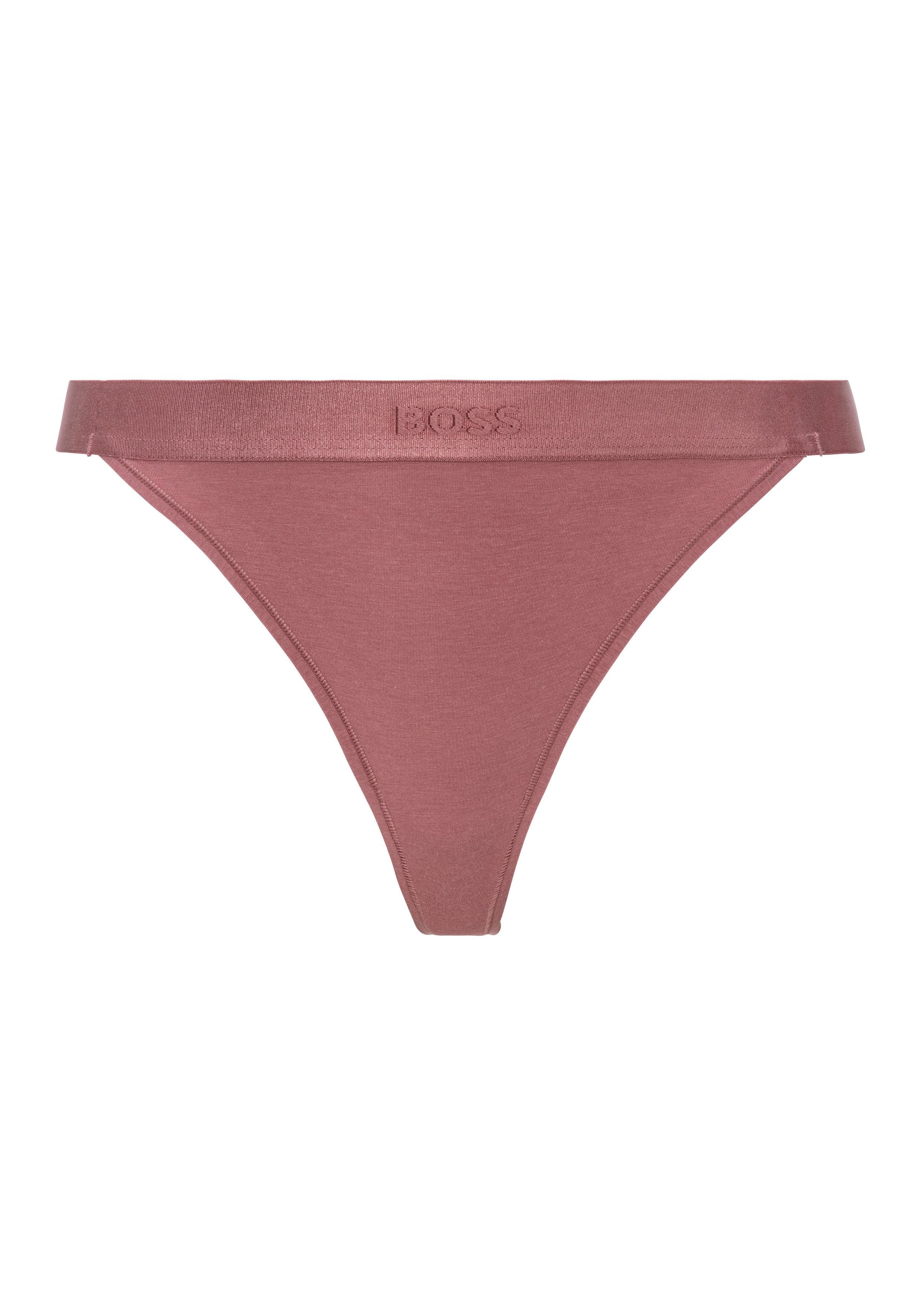 BOSS String BEA met boss-opdruk dames strings maat M roze