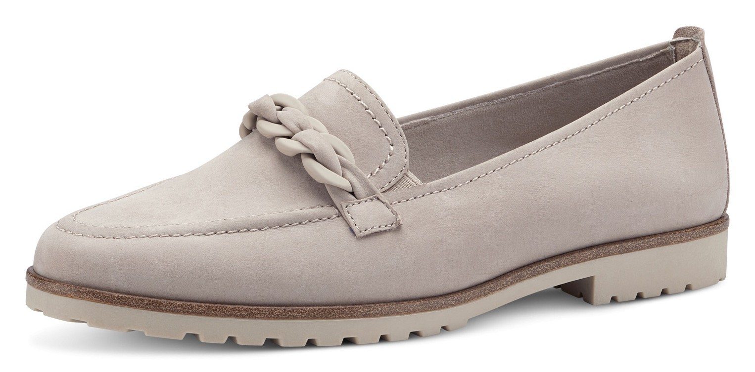 Tamaris Loafers Chunky slipper, plateau slipper met zijstretch-inzetten