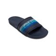 quiksilver sandalen rivi wordmark slide blauw