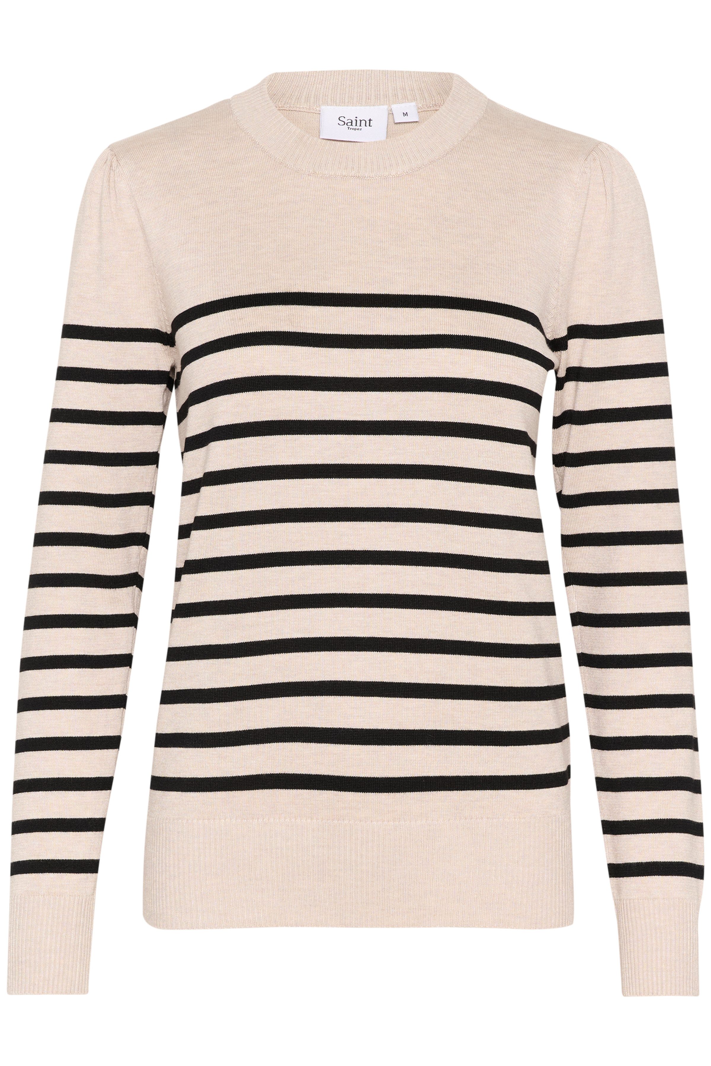 Saint Tropez Gebreide trui MilaSZ LS Striped