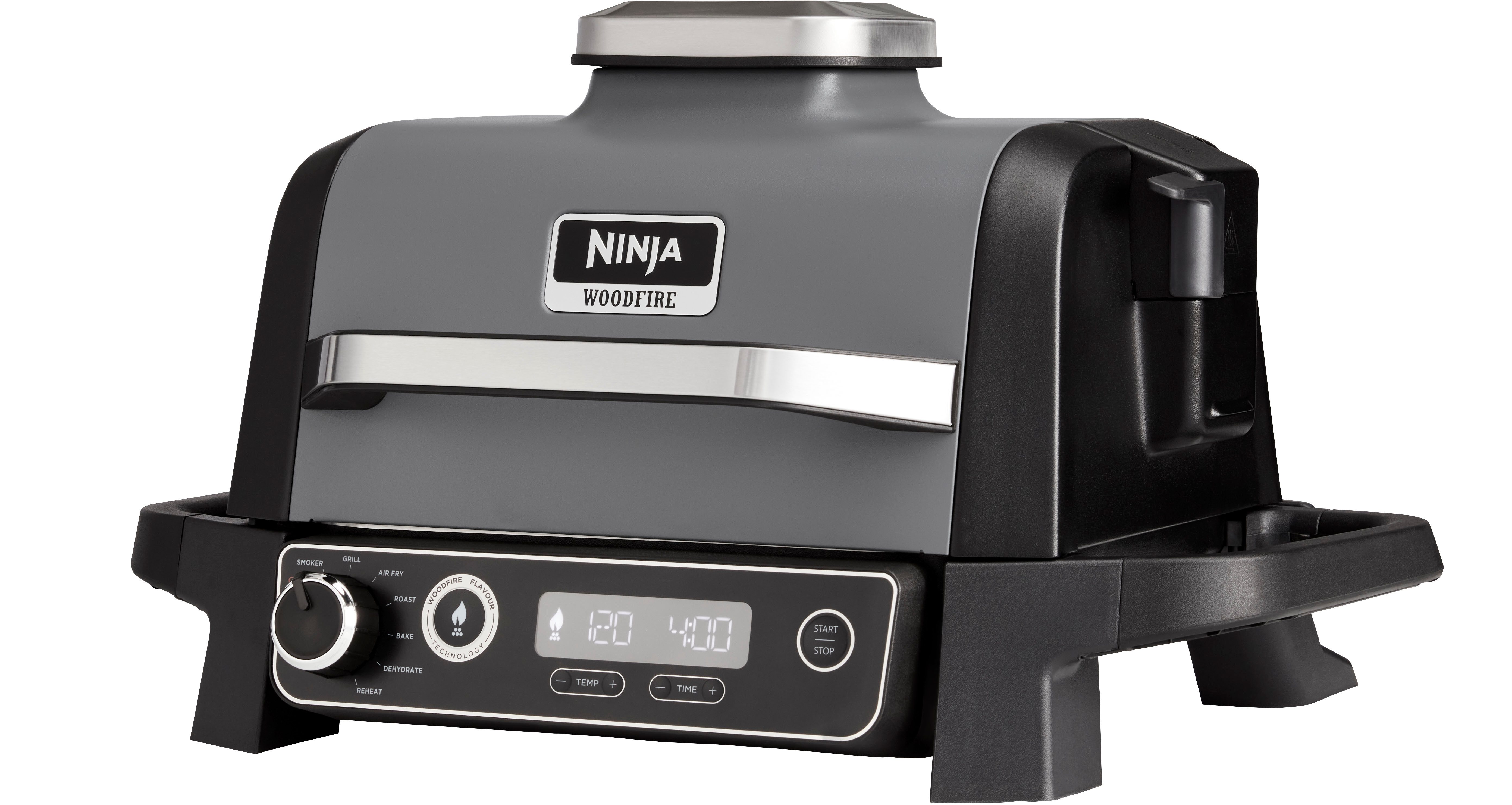 NINJA Tafelgrill Ninja Woodfire OG701EU Elektrische outdoorgrill