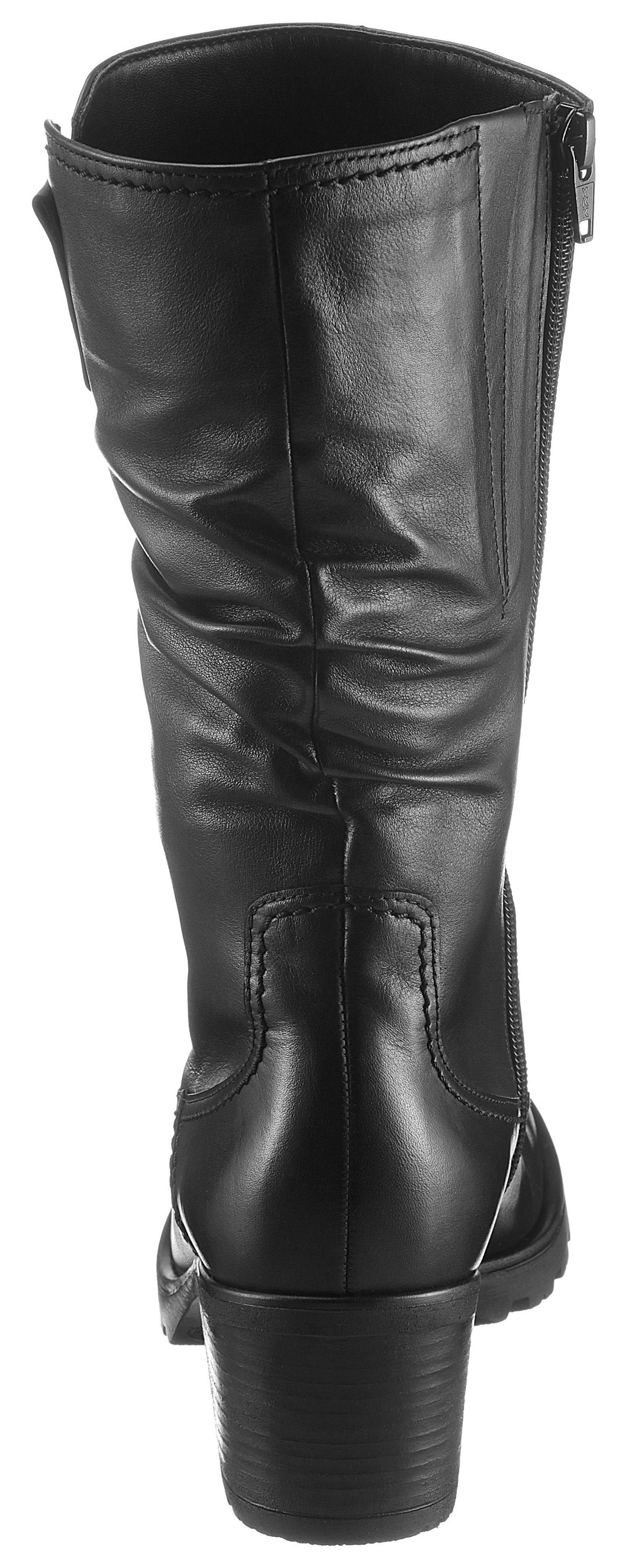 Gabor 52.894 suede laars taupe - Aalders Schoenmode