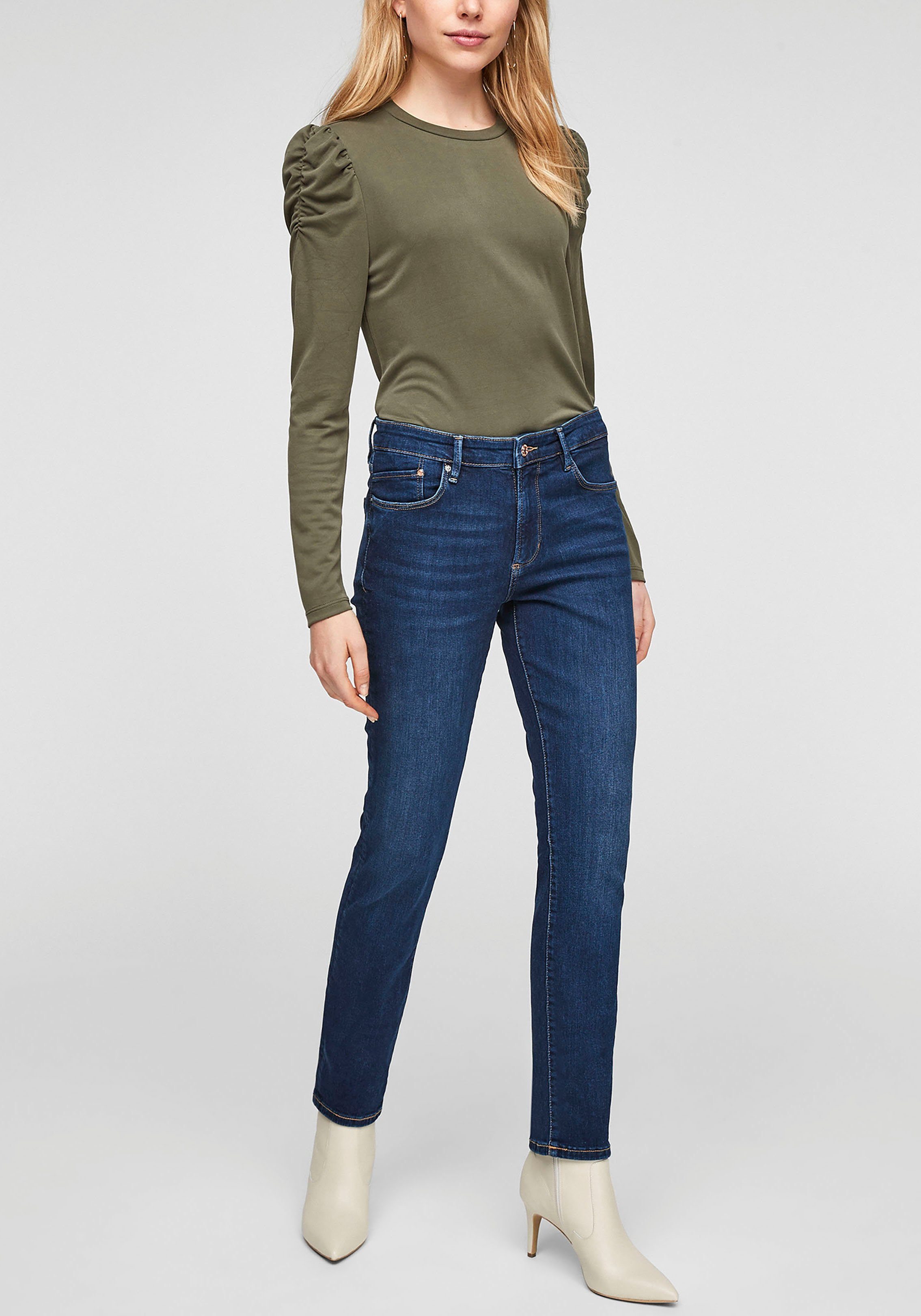 s.Oliver Slim fit jeans BETSY met stretch