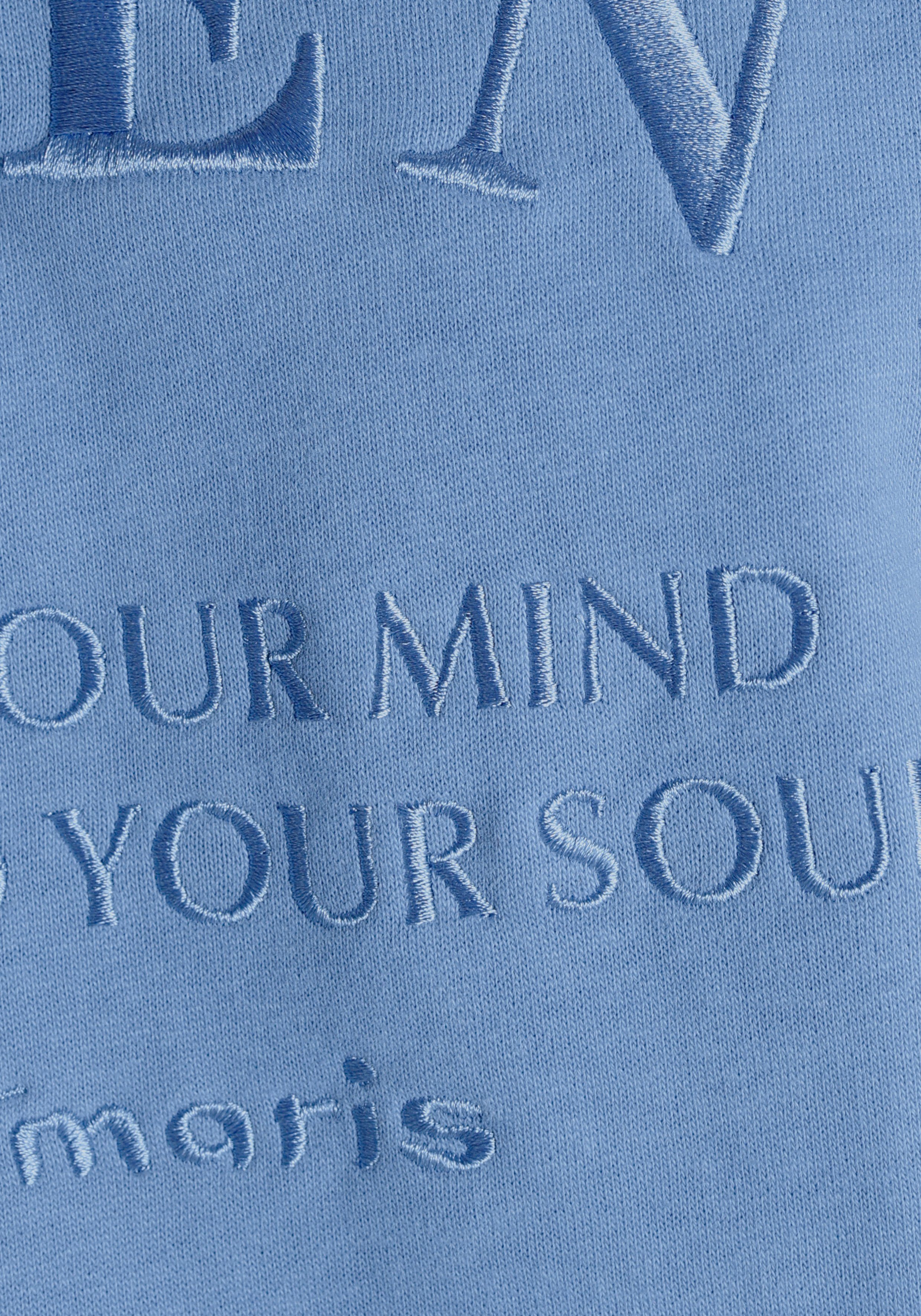 Tamaris Sweatshirt Met een rits op de schouder - NIEUWE COLLECTIE