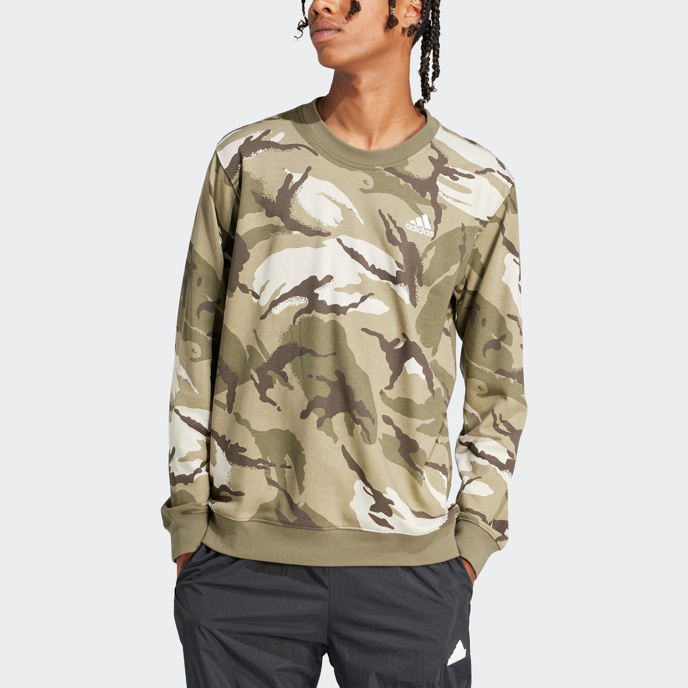 adidas Sportswear Sweatshirt M BL CAMO CRW