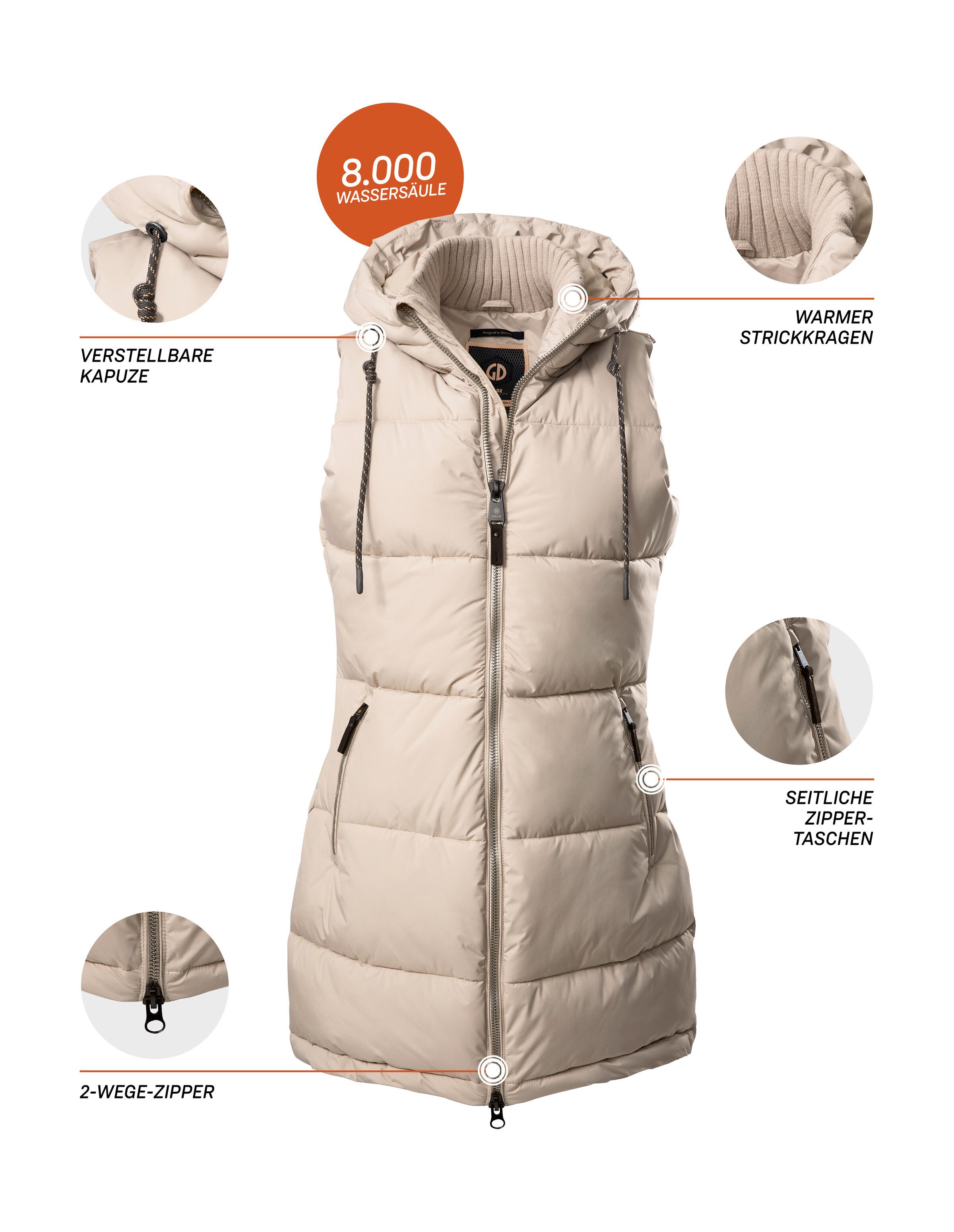G.I.G.A. DX by killtec Bodywarmer GW 30 WMN QLTD VST