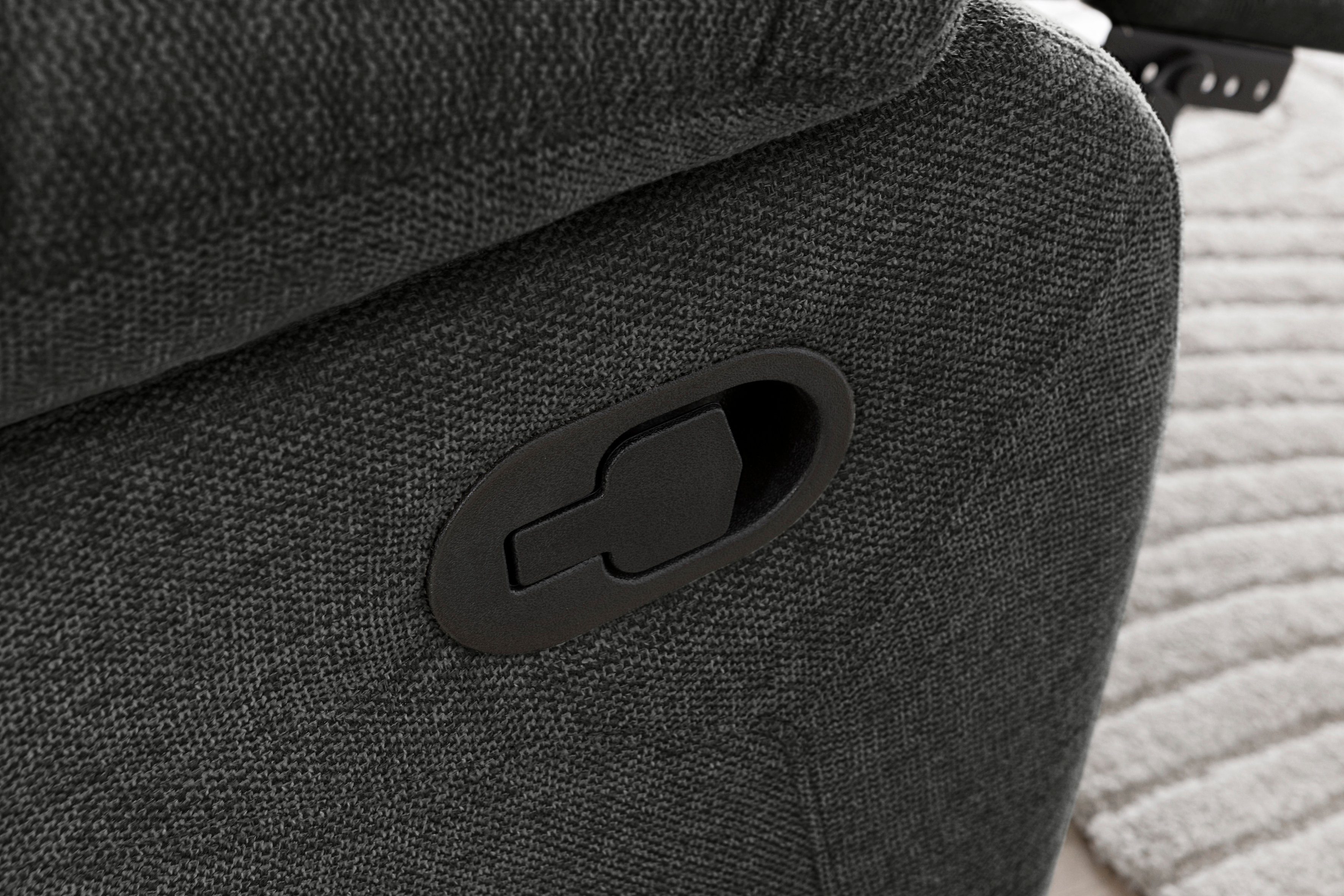 Home affaire 2-zitsbank Lannilis met handmatige en elektrische relaxfunctie
