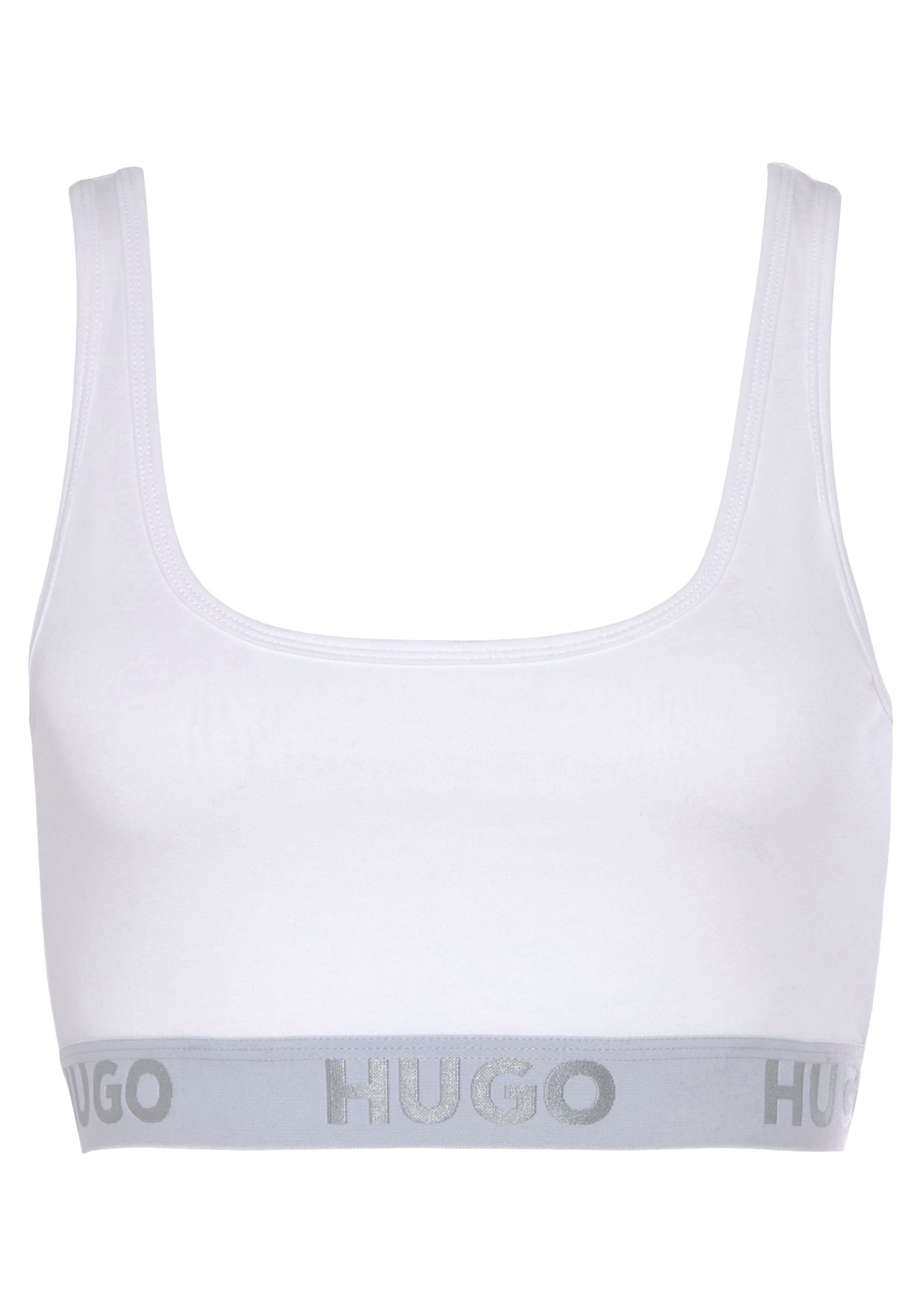 HUGO underwear Bralette-bh BRALETTE SPORTY LOGO met elastische taille
