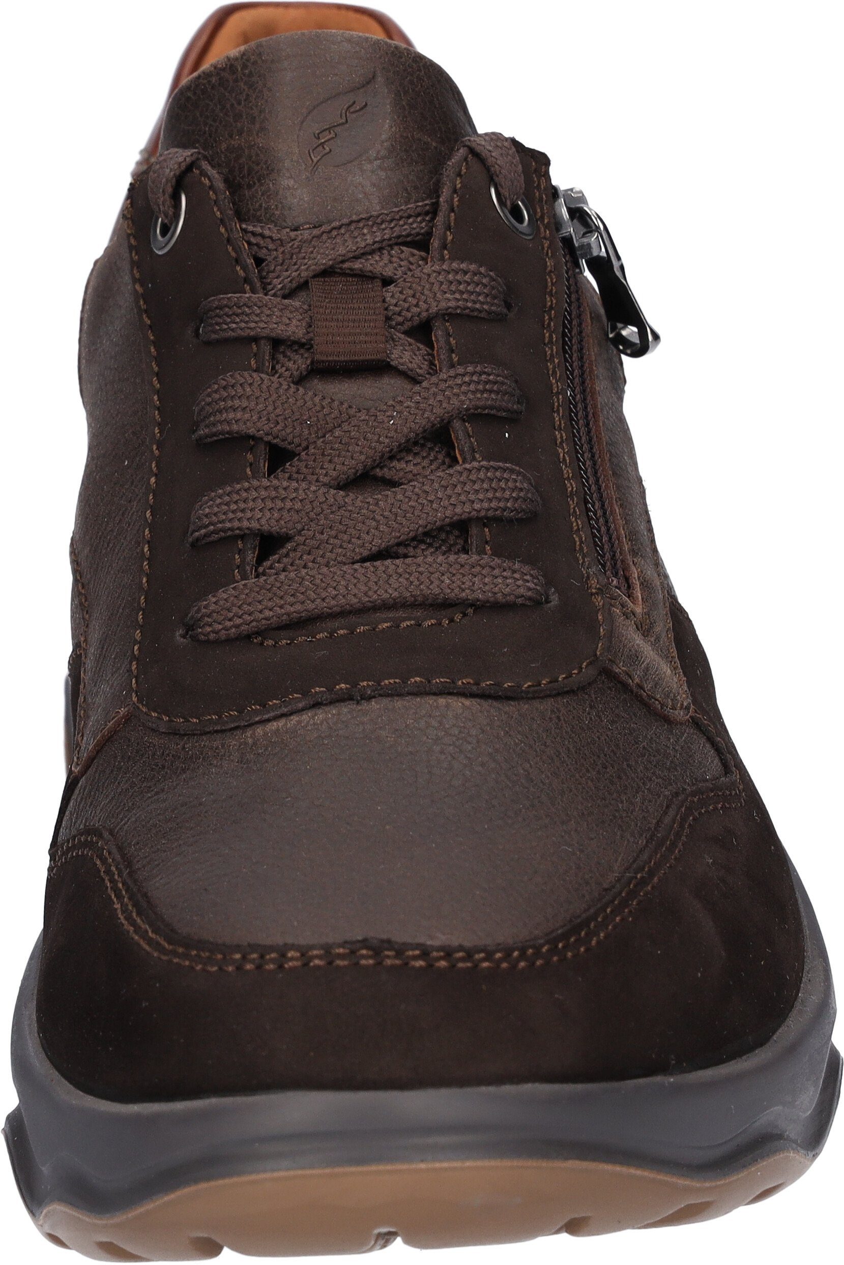 Waldläufer Sneakers H-max , comfortabele schoen, lage schoen, veterschoen in comfortbreedte h = zeer breed