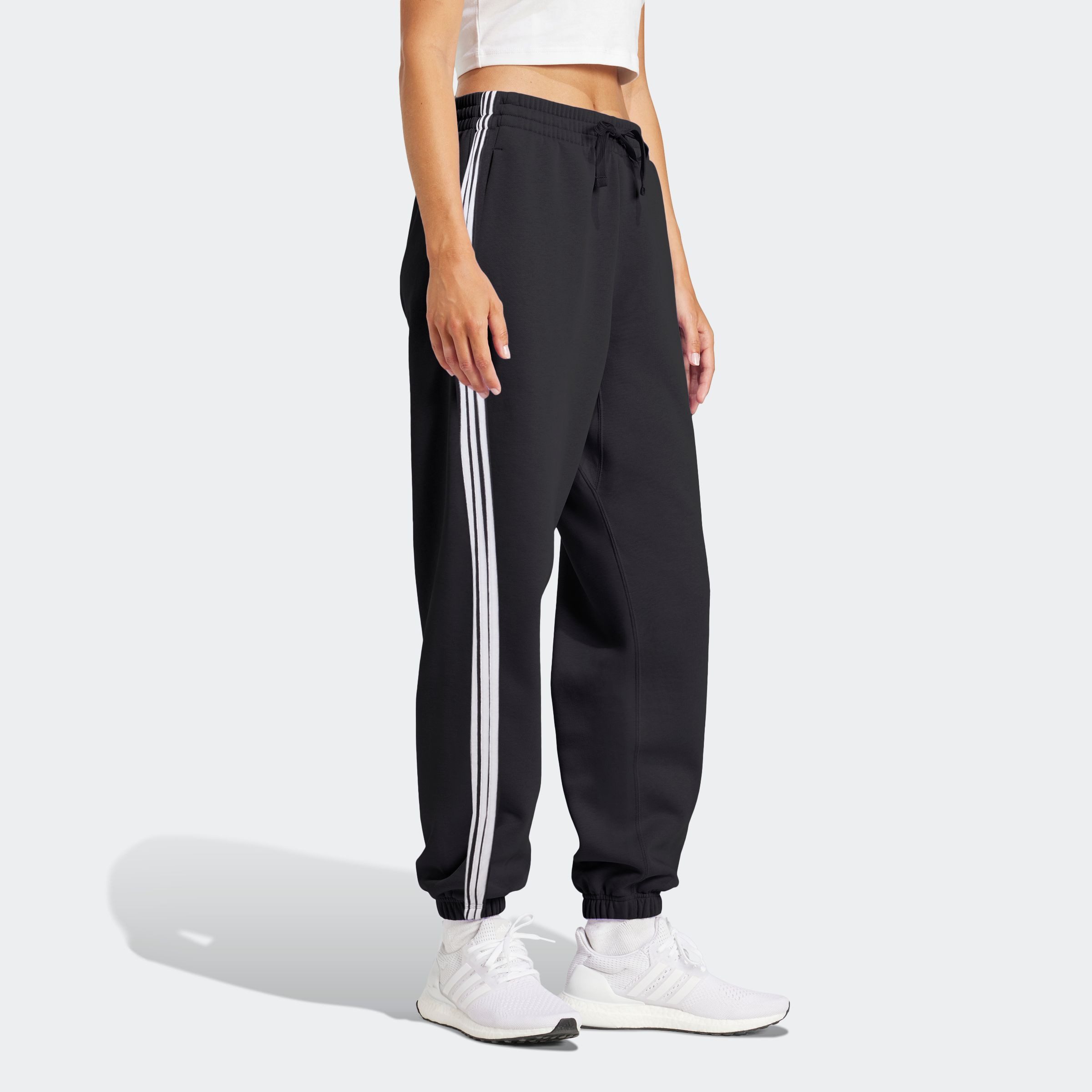 adidas Sportswear Sportbroek W 3S FT CF PT van zacht french terry materiaal (1-delig)