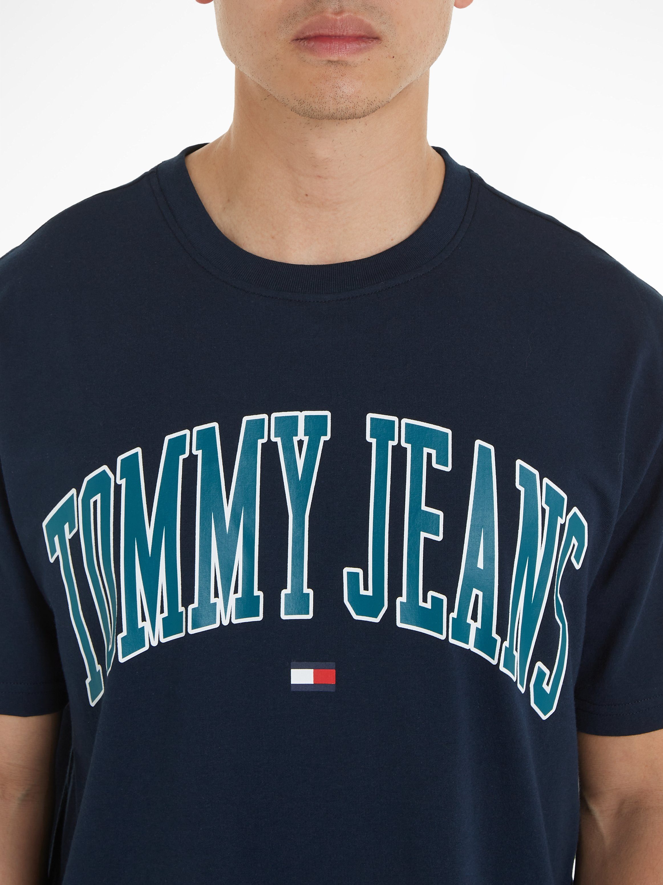 TOMMY JEANS T-shirt TJM REG POPCOLOR VARSITY TEE EXT
