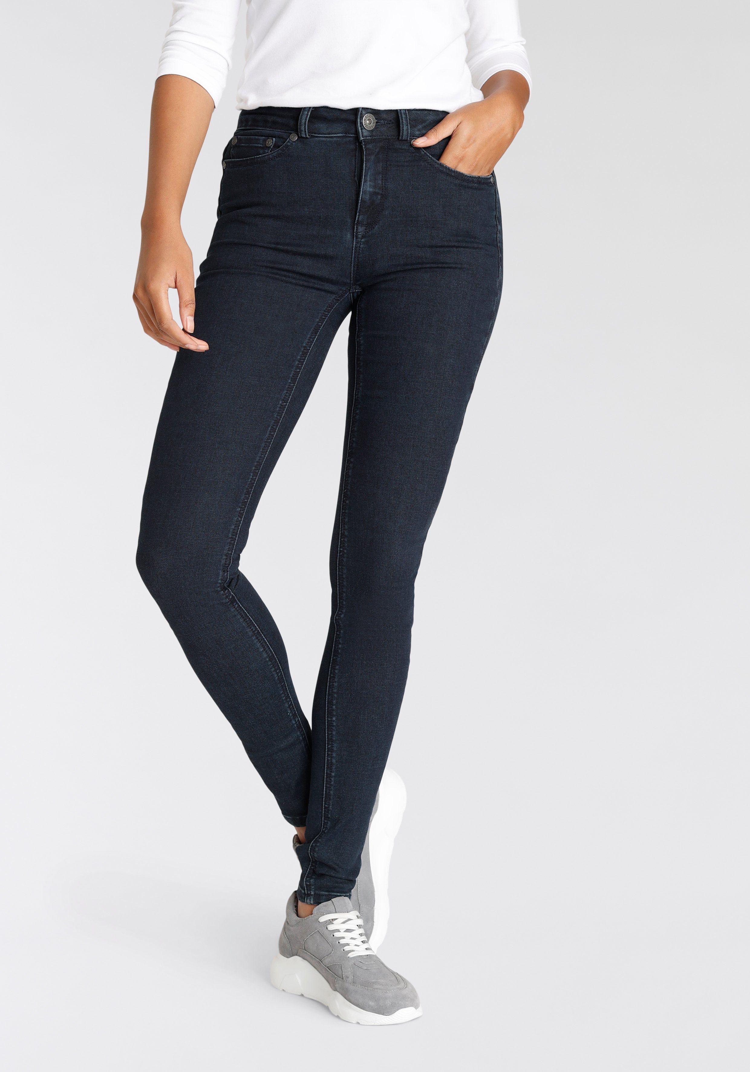 Arizona Skinny fit jeans Ultra Soft hoge taille, lang, van katoen, polyester en elastaan
