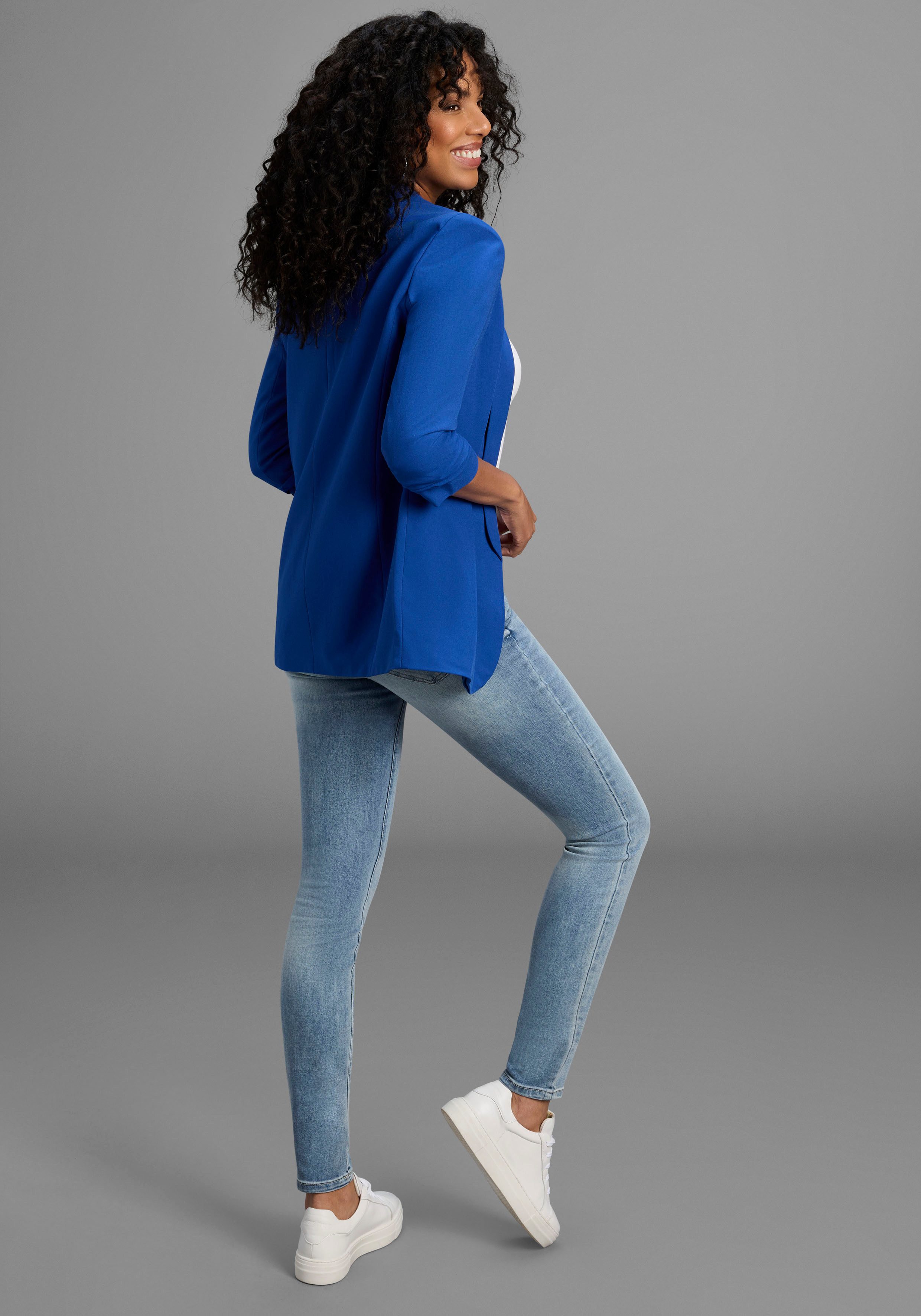 Arizona Skinny fit jeans Ultra Stretch extra-strakke been verloop, normale taille, met steekzakken